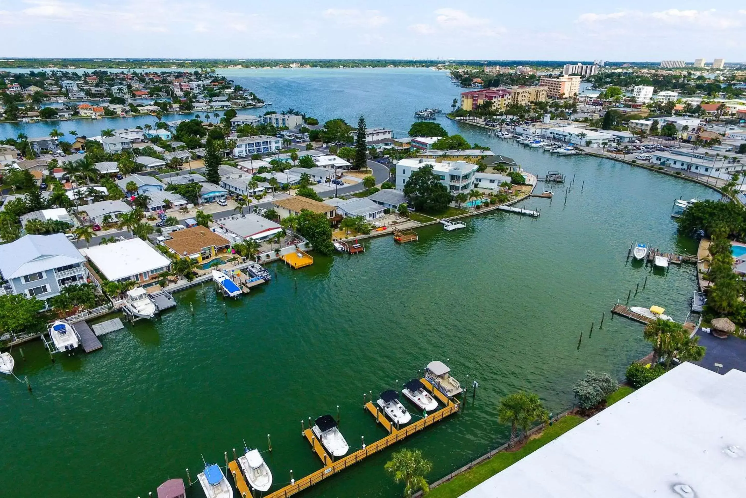 Property building, Bird's-eye View in Treasure Bay Resort and Marina