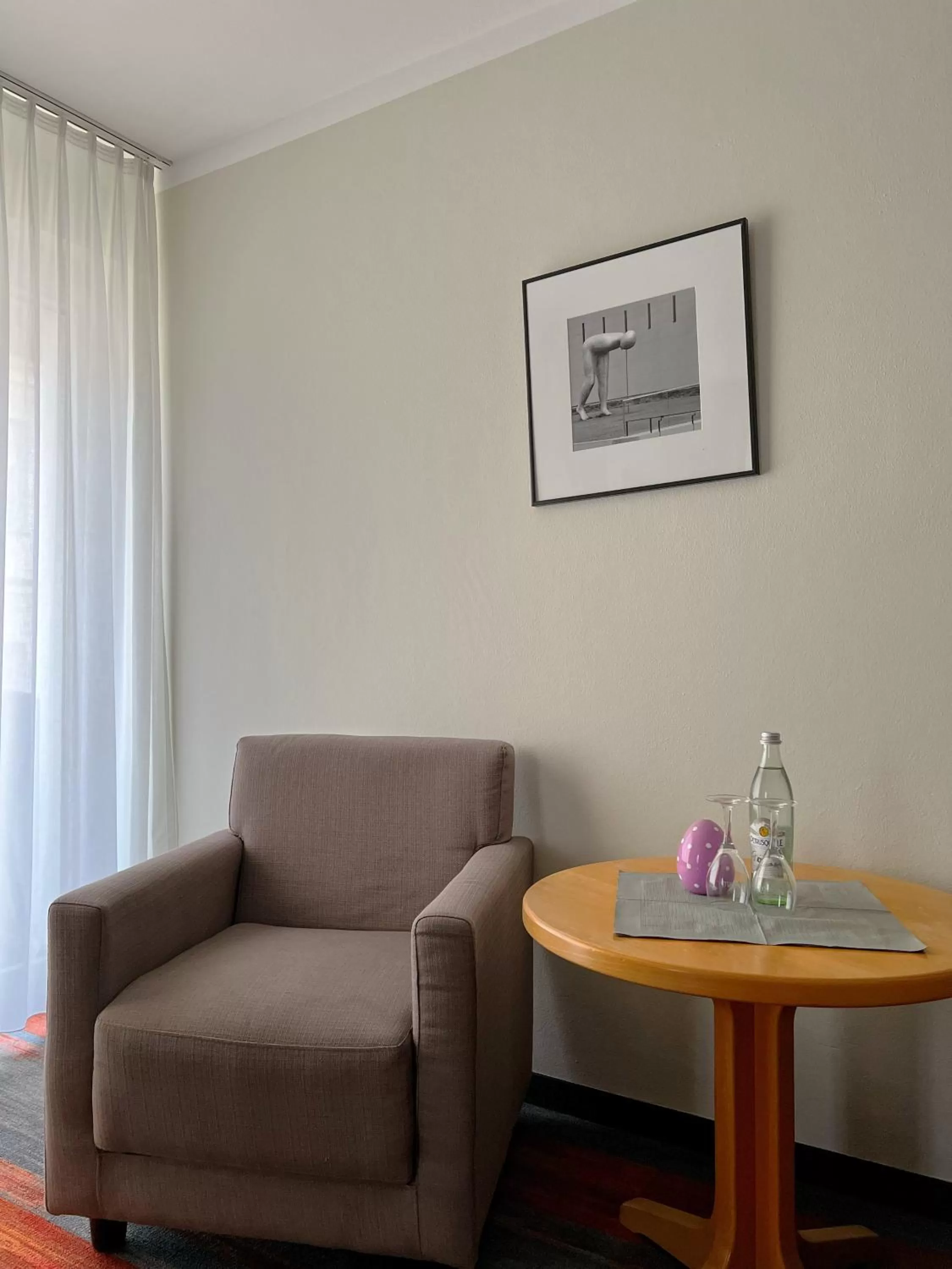 Seating area in Hotel Prinz