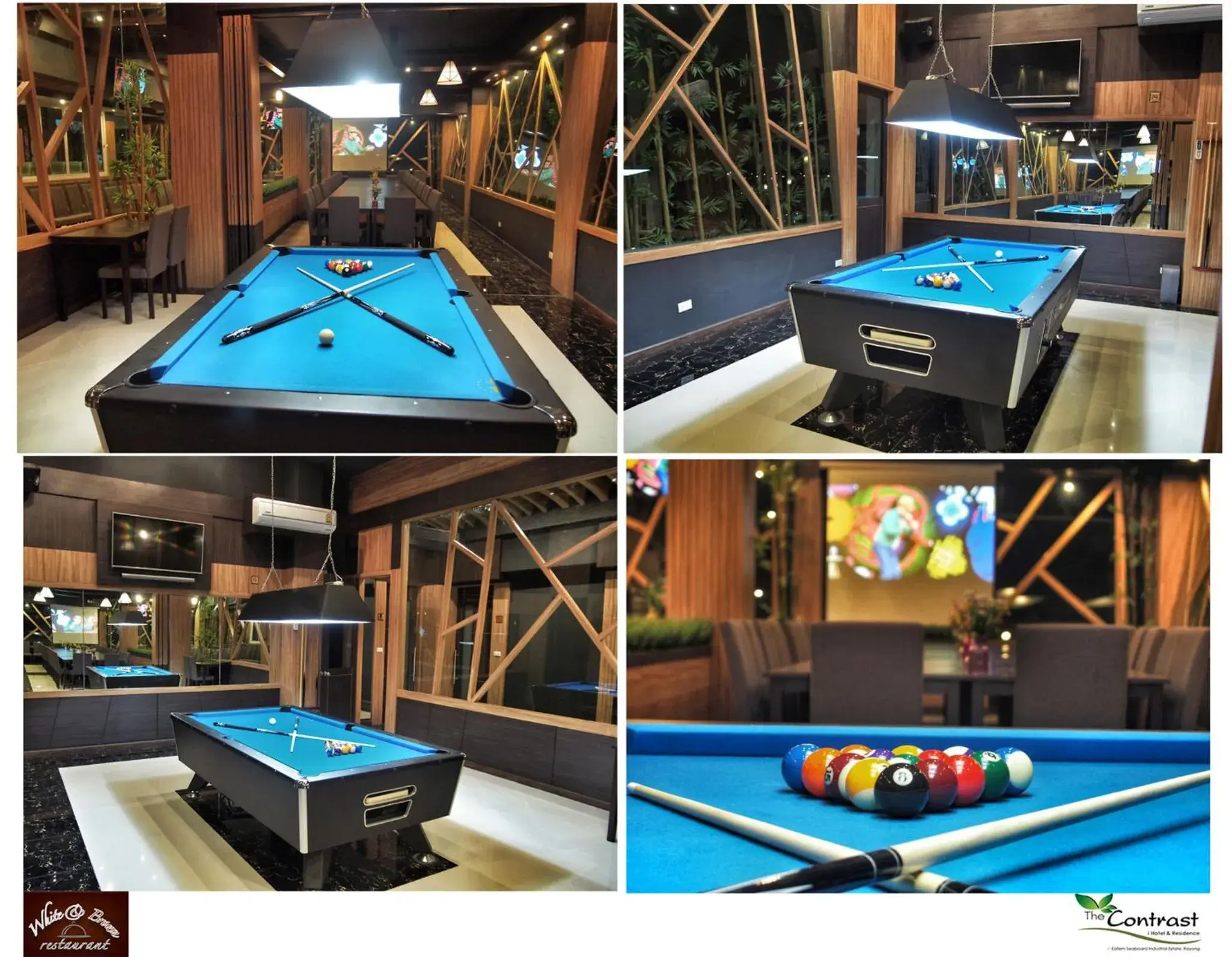 Sports, Billiards in The Contrast i Hotel
