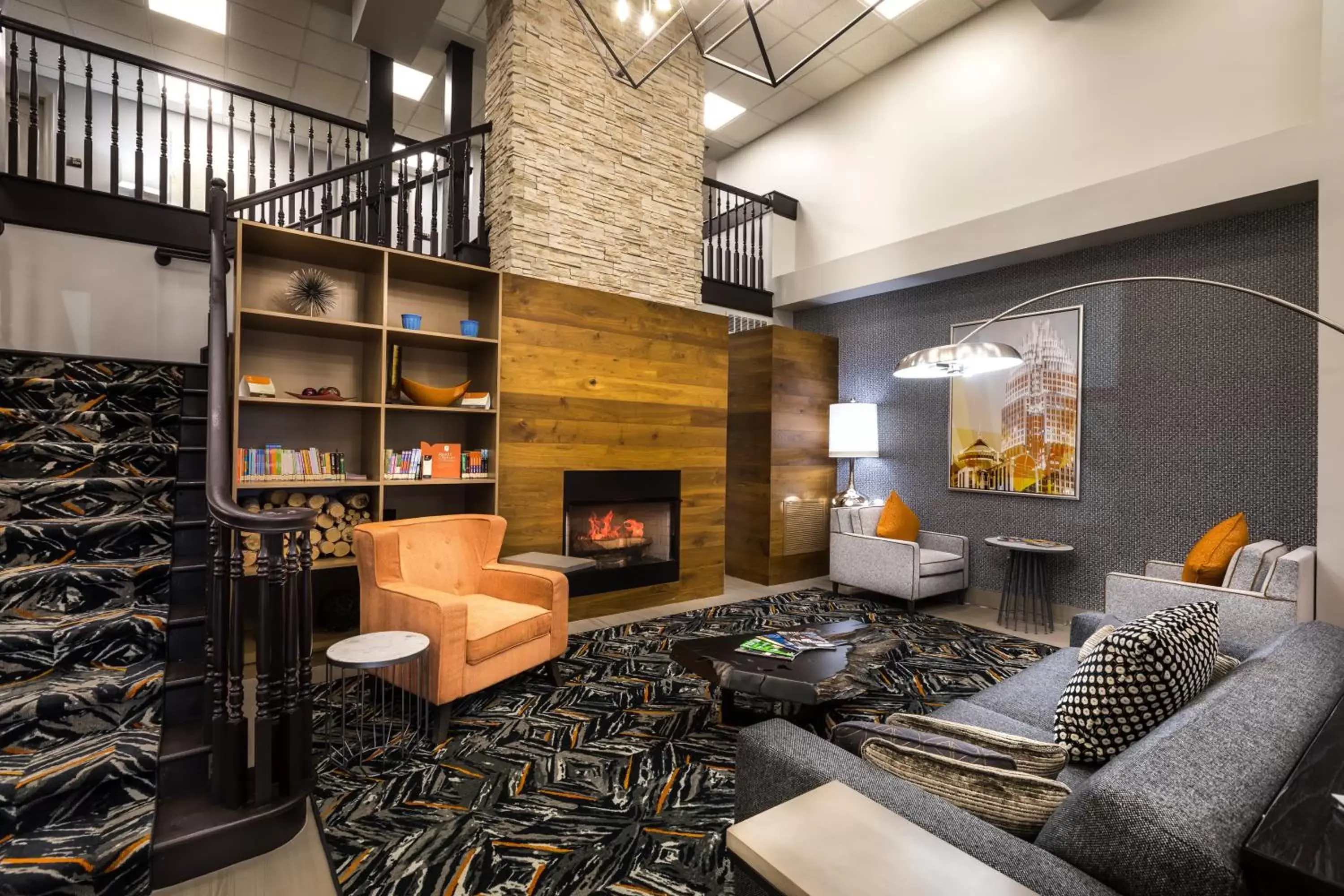 Lobby or reception, Seating Area in Country Inn & Suites by Radisson, Lake Norman Huntersville, NC