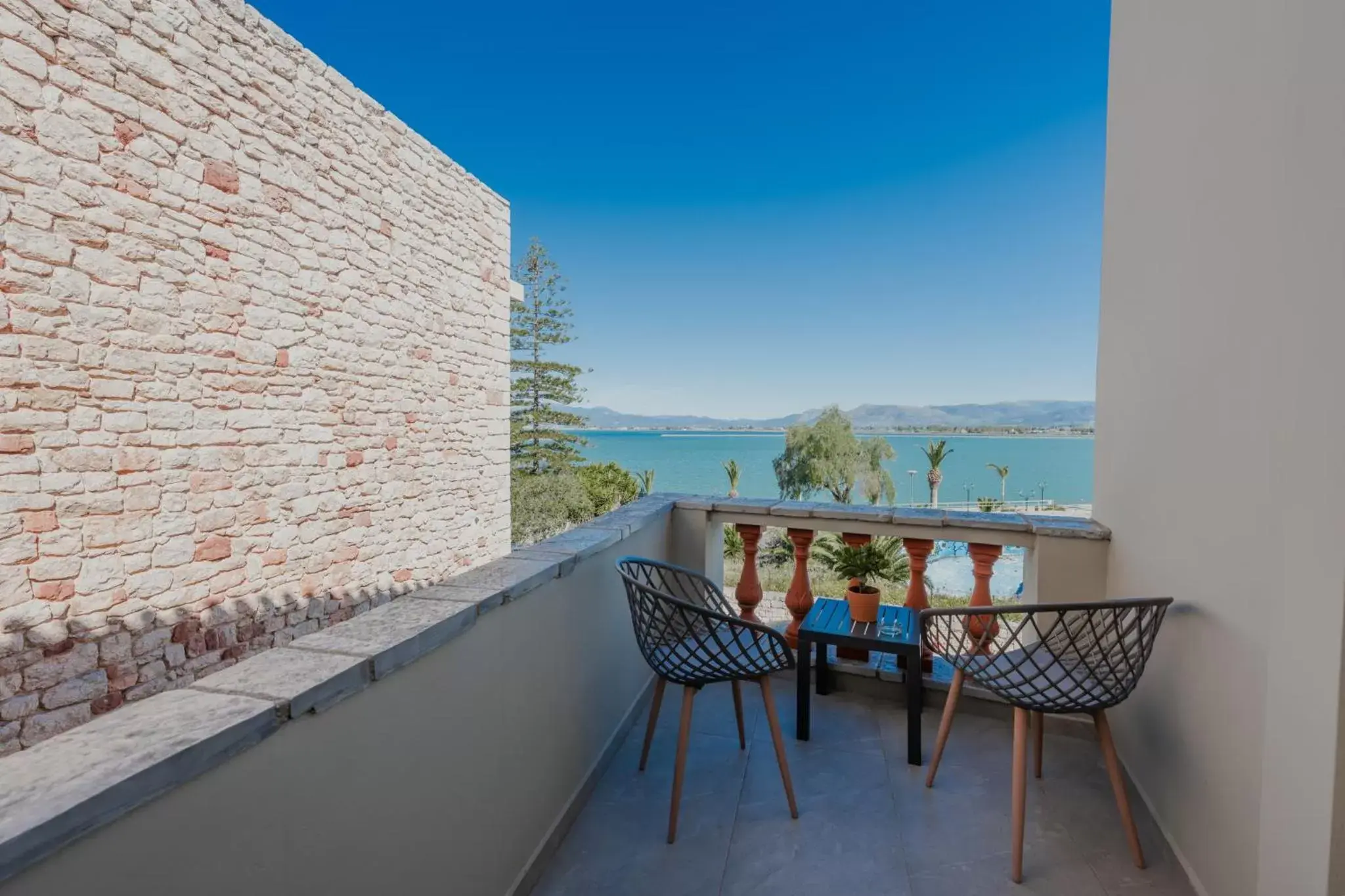 Balcony/Terrace in Impero Nafplio Hotel & Suites