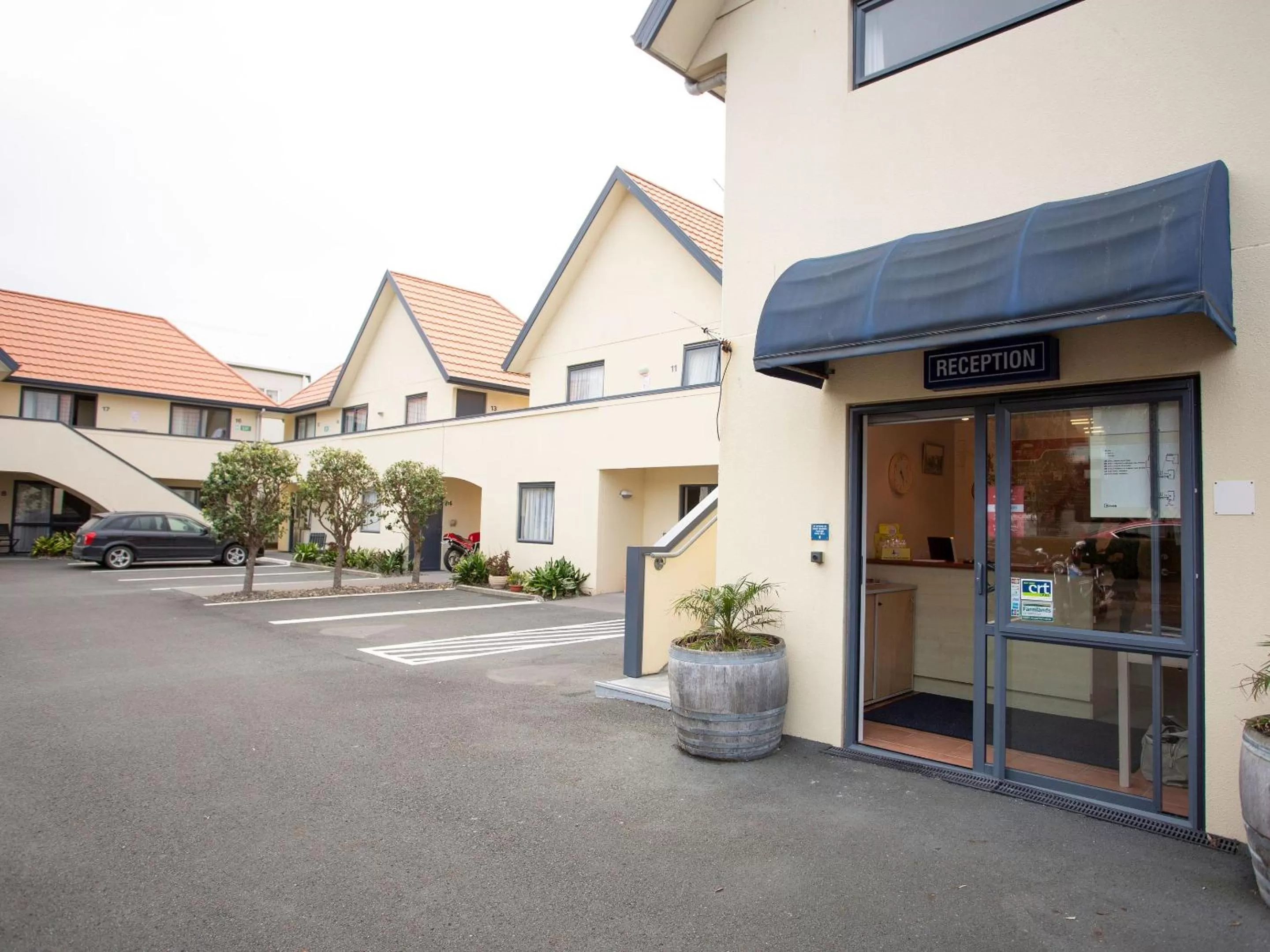 Property building in Bella Vista Motel New Plymouth