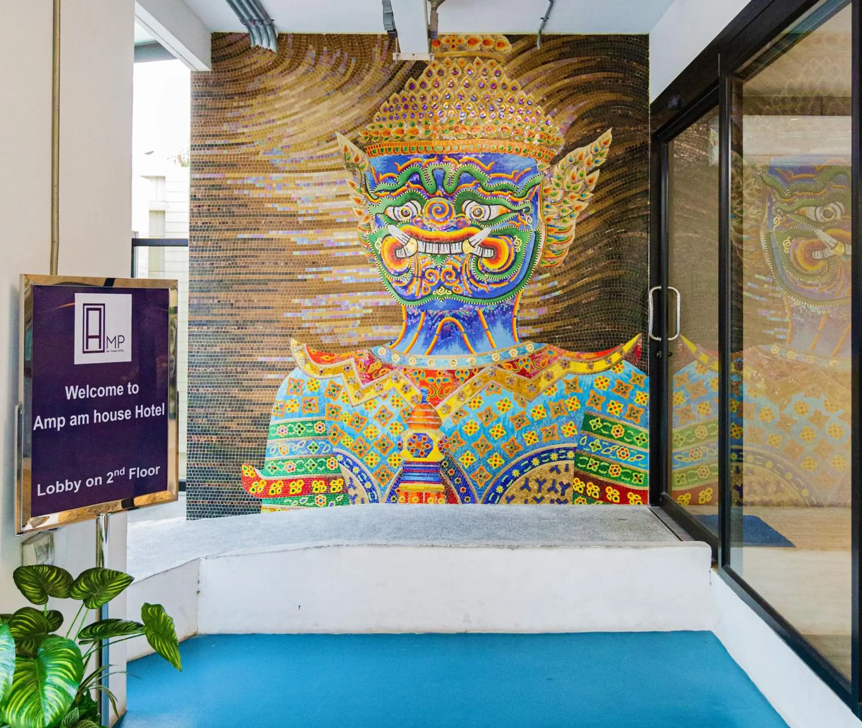 Facade/entrance in Amp Am House Bangkok Hotel Facade/entrance in Amp Am House Bangkok Hotel