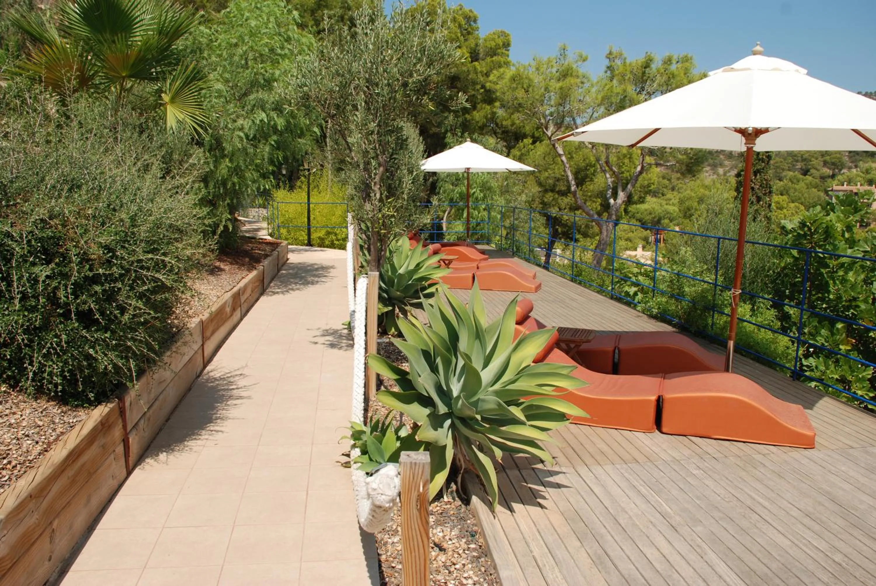 Balcony/Terrace in Hotel Petit Cala Fornells