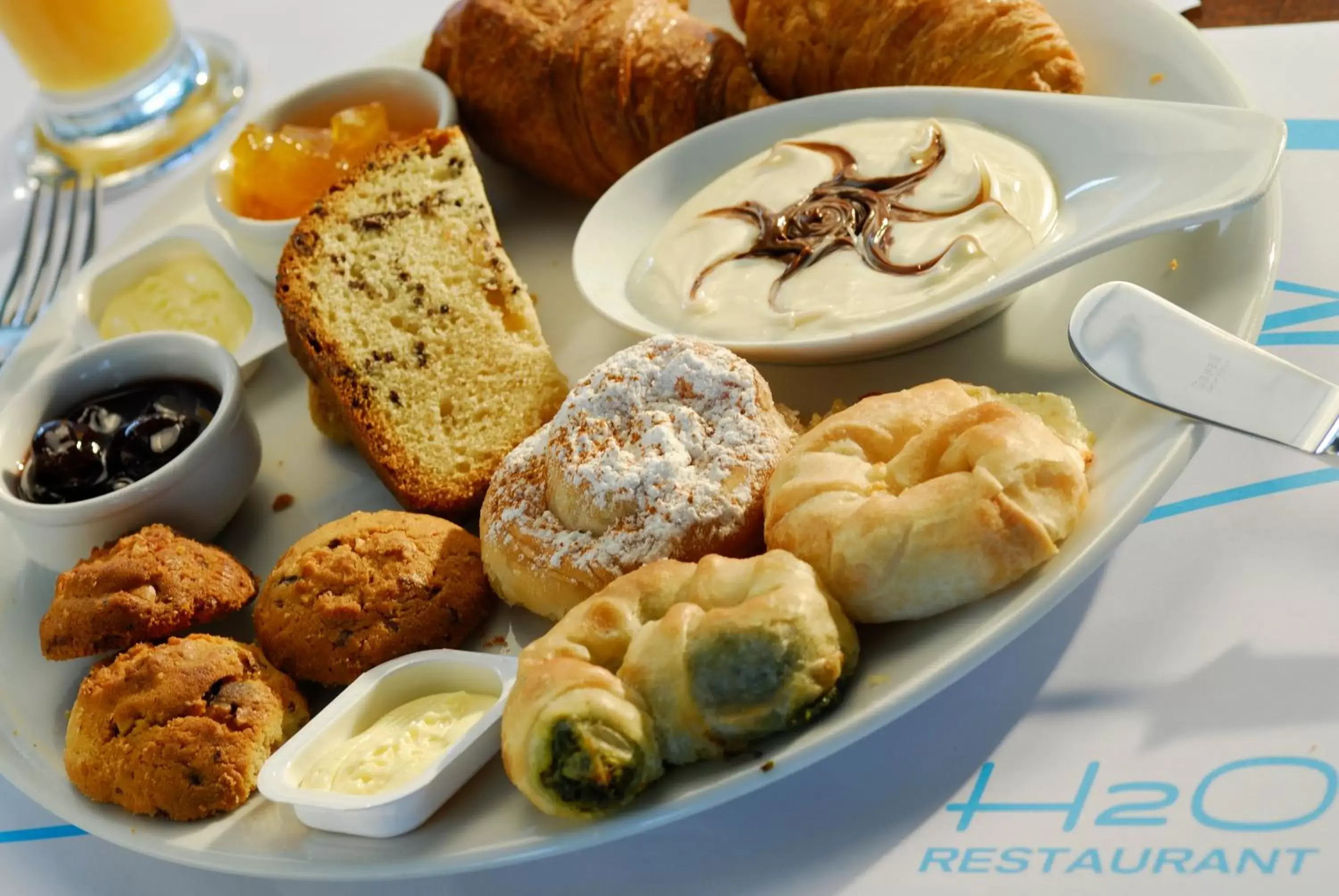 Buffet breakfast in Kos Aktis Art Hotel