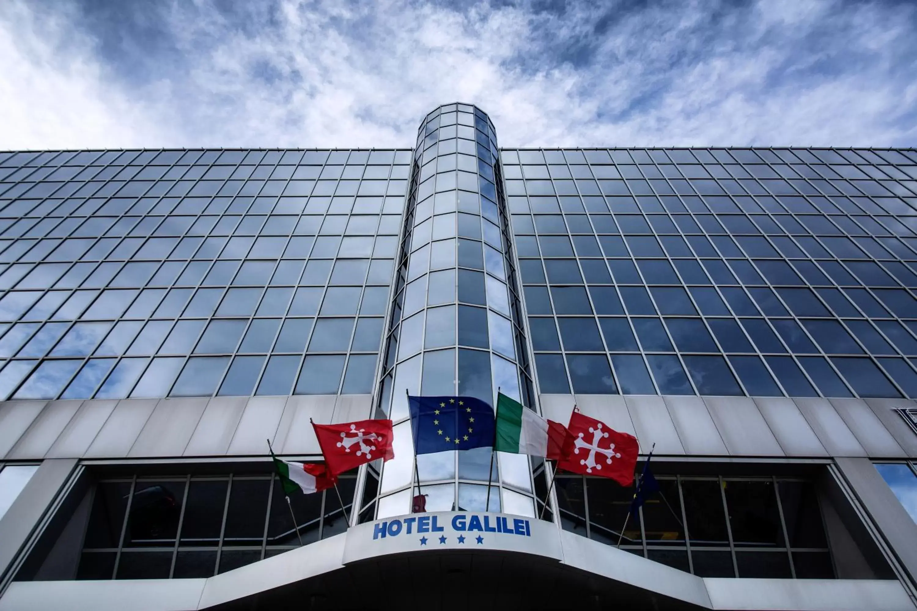 Facade/entrance in Hotel Galilei Facade/entrance in Hotel Galilei