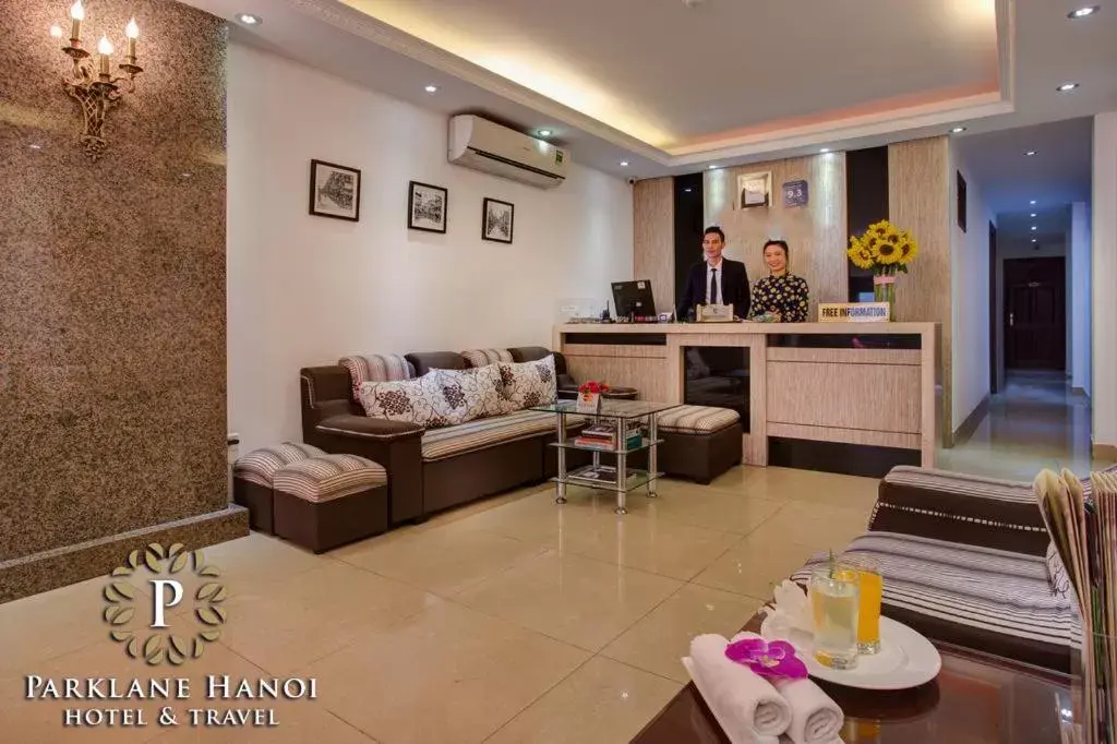 Lobby or reception, Restaurant/Places to Eat in Parklane Central Hanoi Hotel