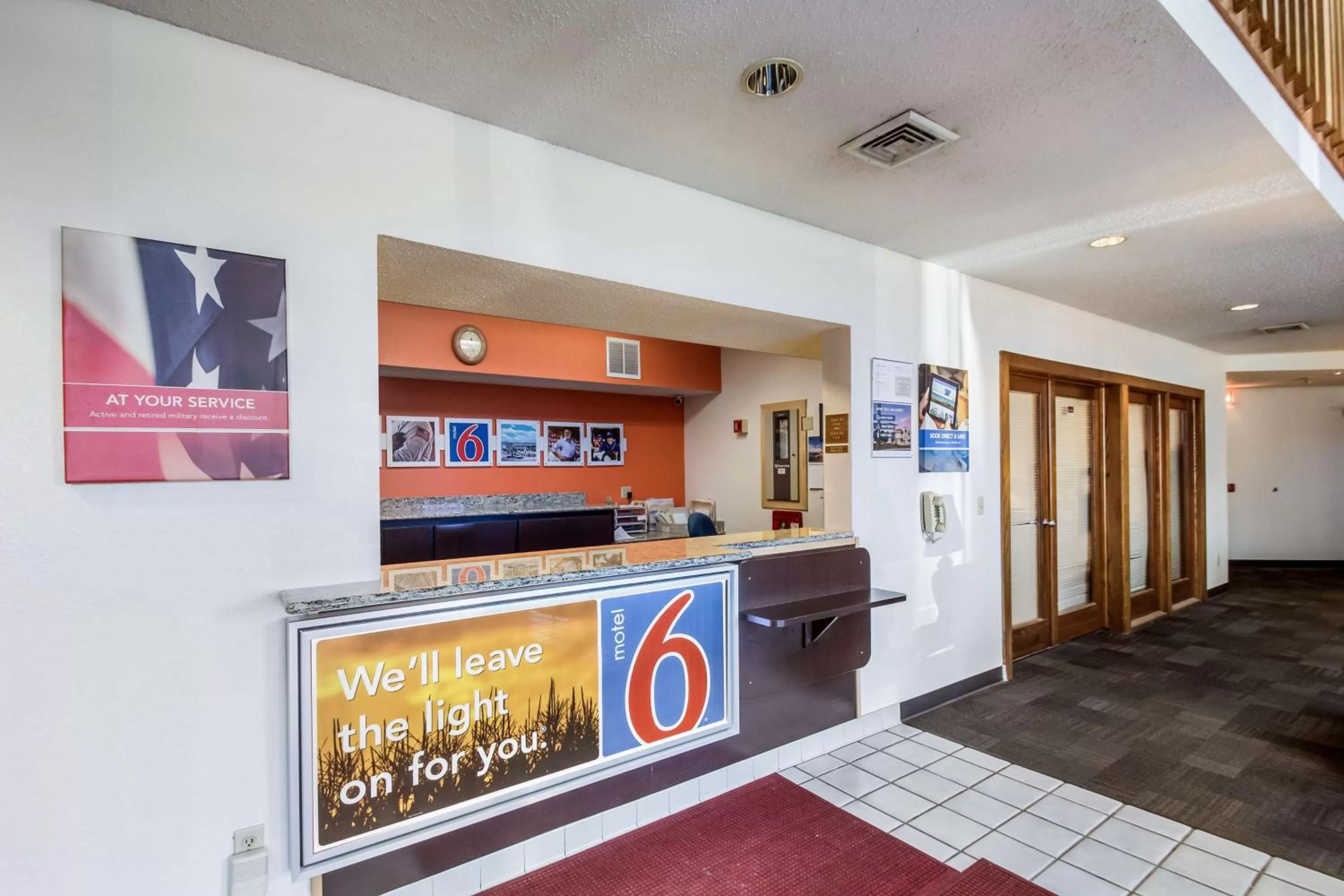 Property logo or sign in Motel 6-Saukville, WI