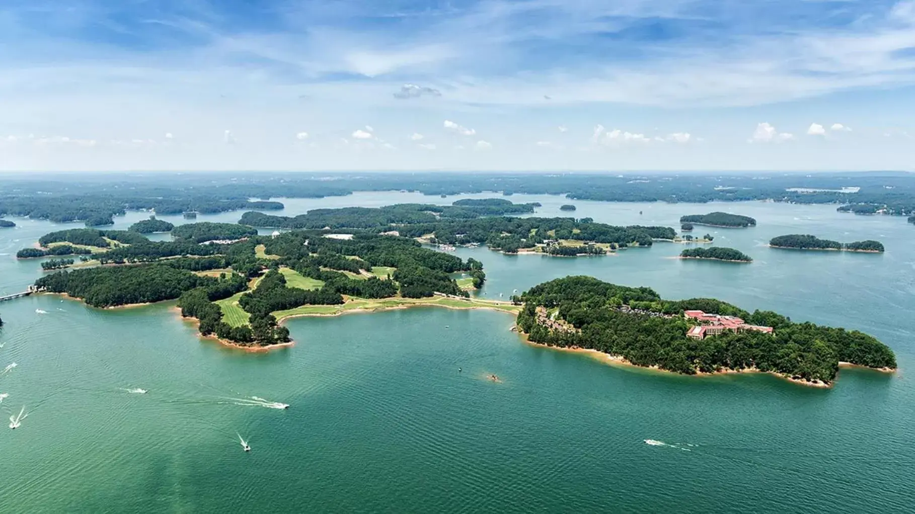 Bird's eye view, Bird's-eye View in Lanier Islands Legacy Lodge