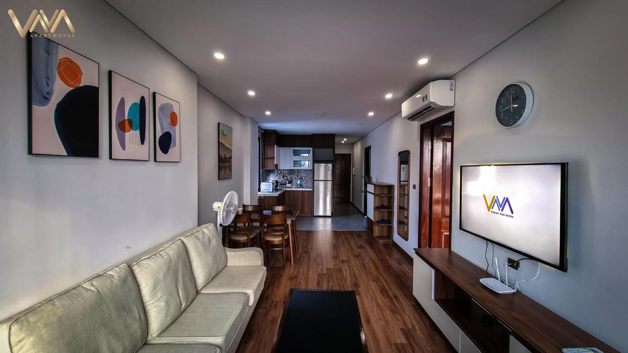 Living room in VNAHOMES APARTHOTEL