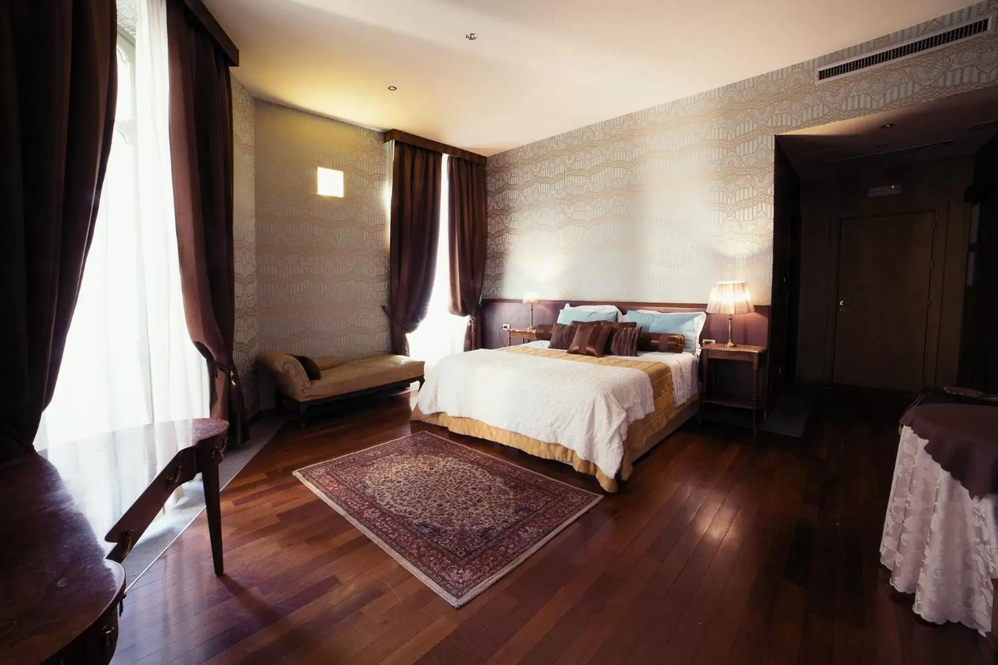 Bed in Hotel Dei Pittori