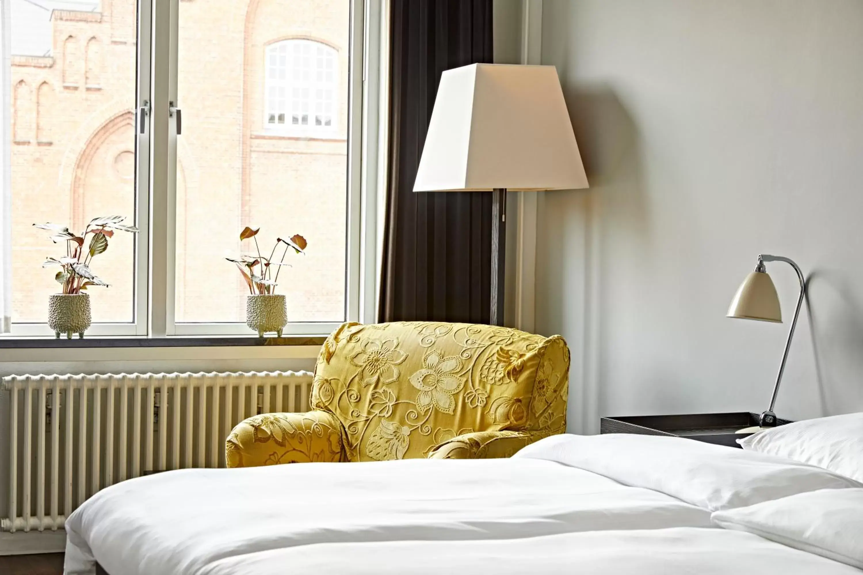 Bed in First Hotel Grand Bed in First Hotel Grand