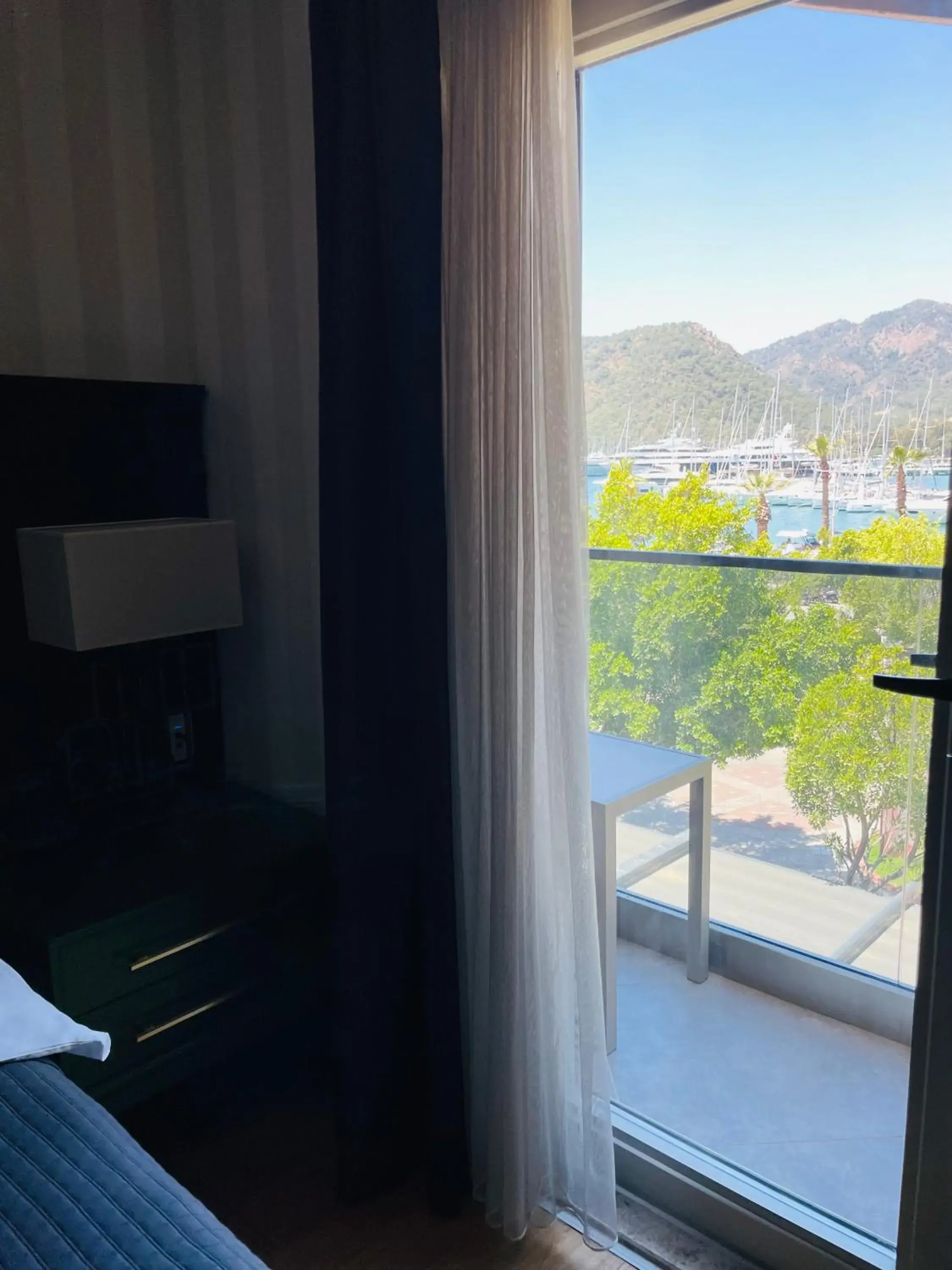 Superior Double Room with Sea View in Hotel Marina Bay Göcek Superior Double Room with Sea View in Hotel Marina Bay Göcek