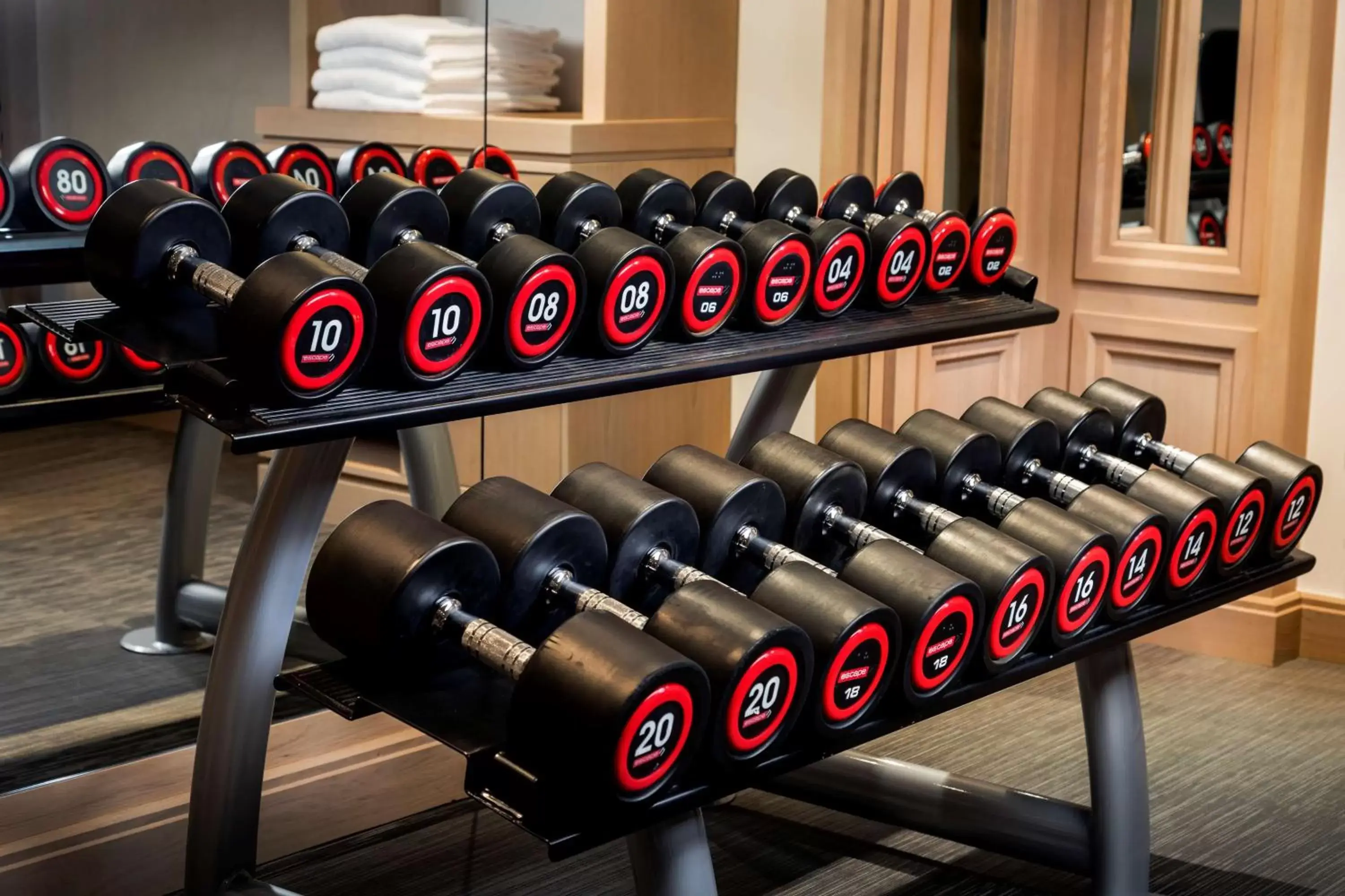 Fitness centre/facilities in Hilton Vienna Plaza Fitness centre/facilities in Hilton Vienna Plaza