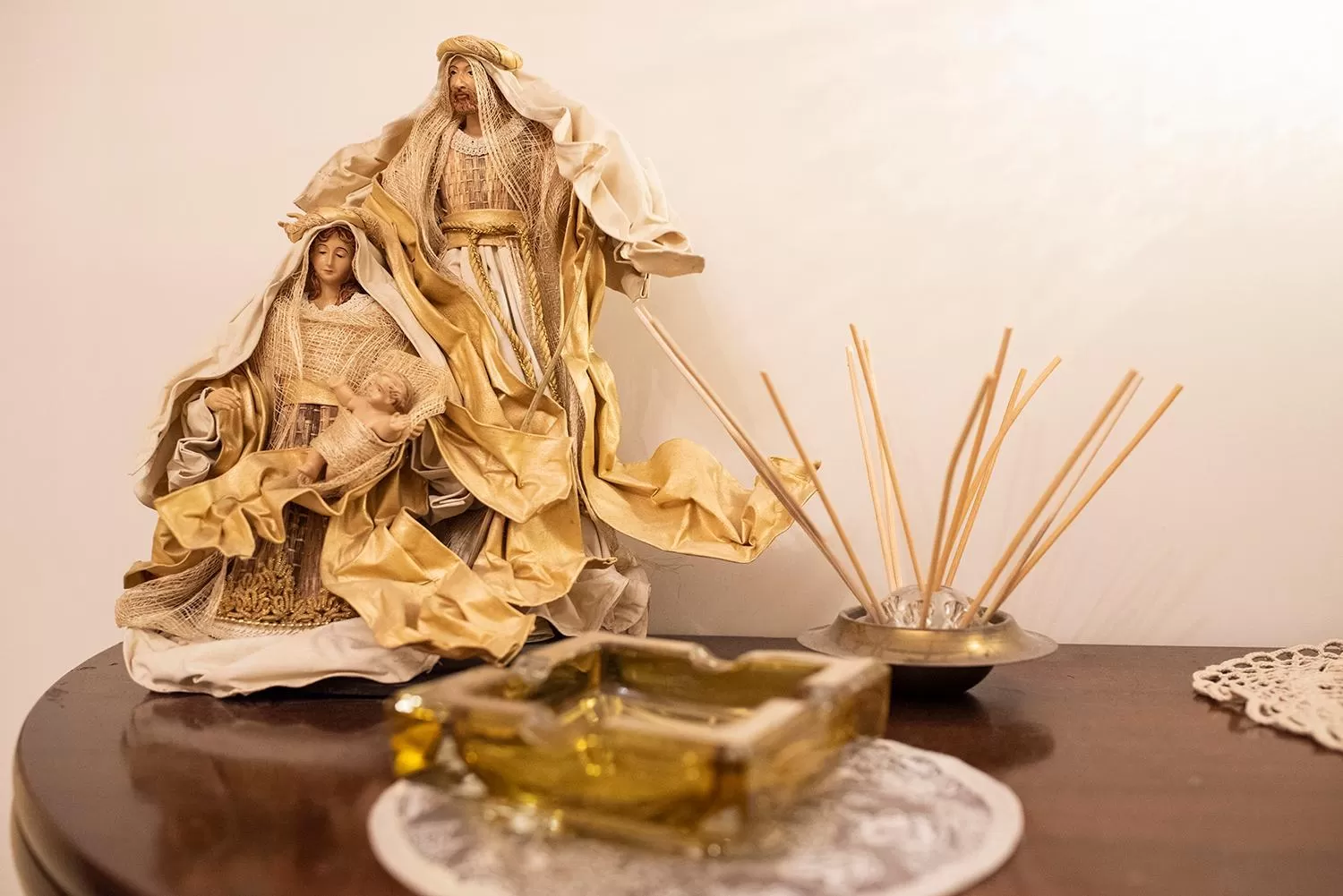 Decorative detail in Domus Borbonica