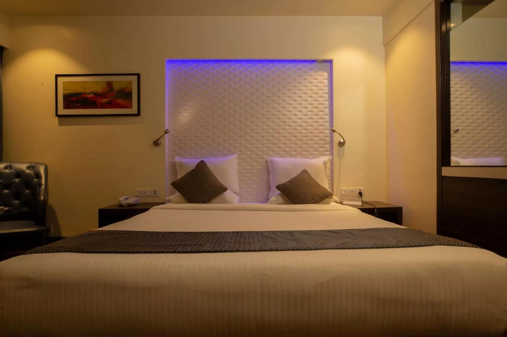 Bed in Hotel Yogi Midtown