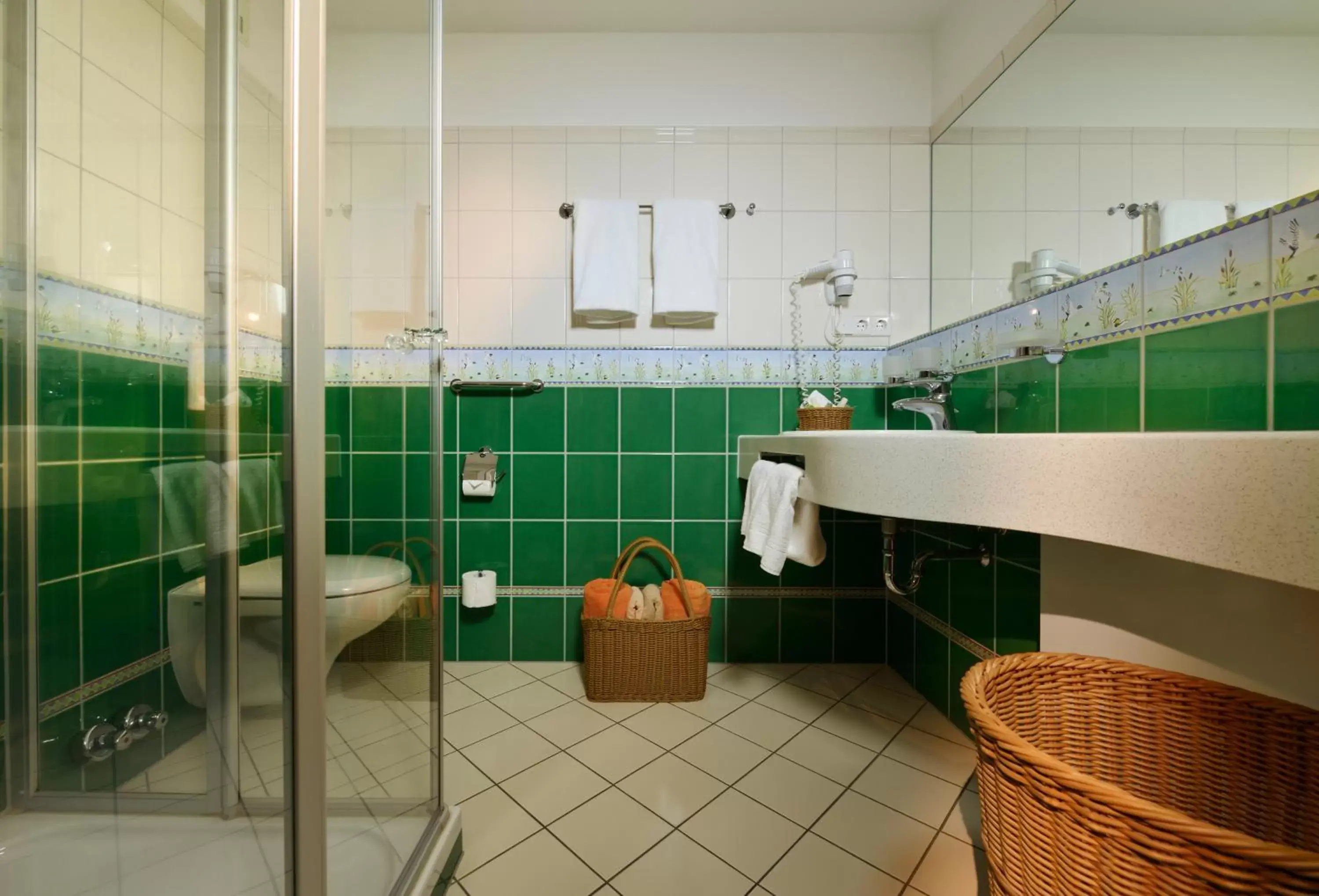 Bathroom in Romantik Hotel Jagdhaus Eiden am See