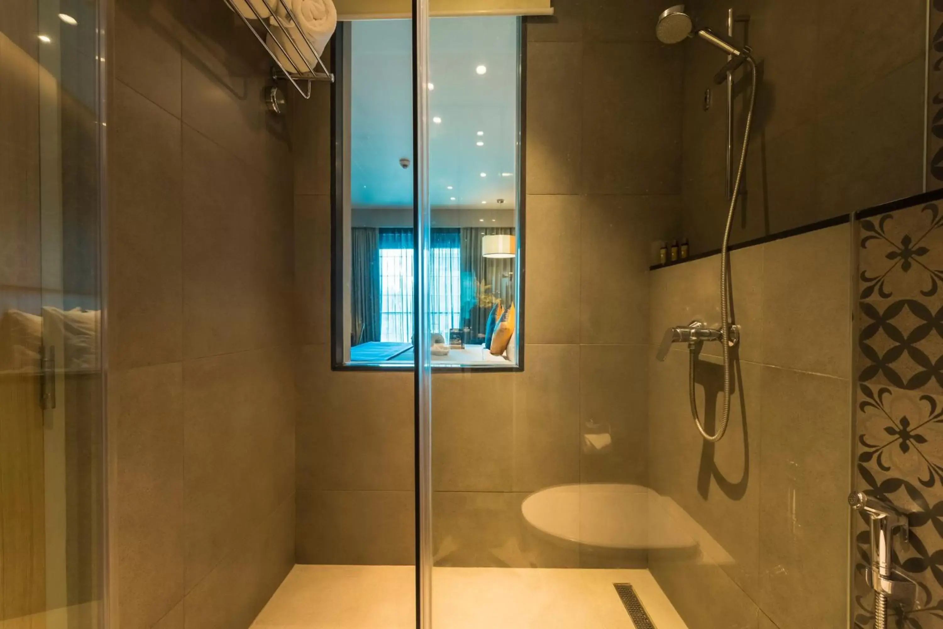 Shower, Bathroom in Grand Mercure Mysore - An Accor Brand