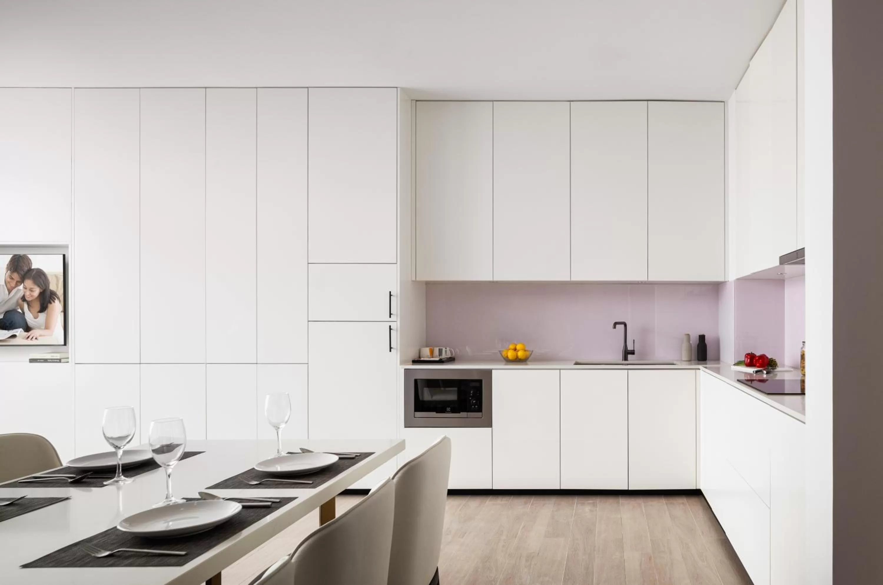 kitchen in Citadines Flatiron Phnom Penh