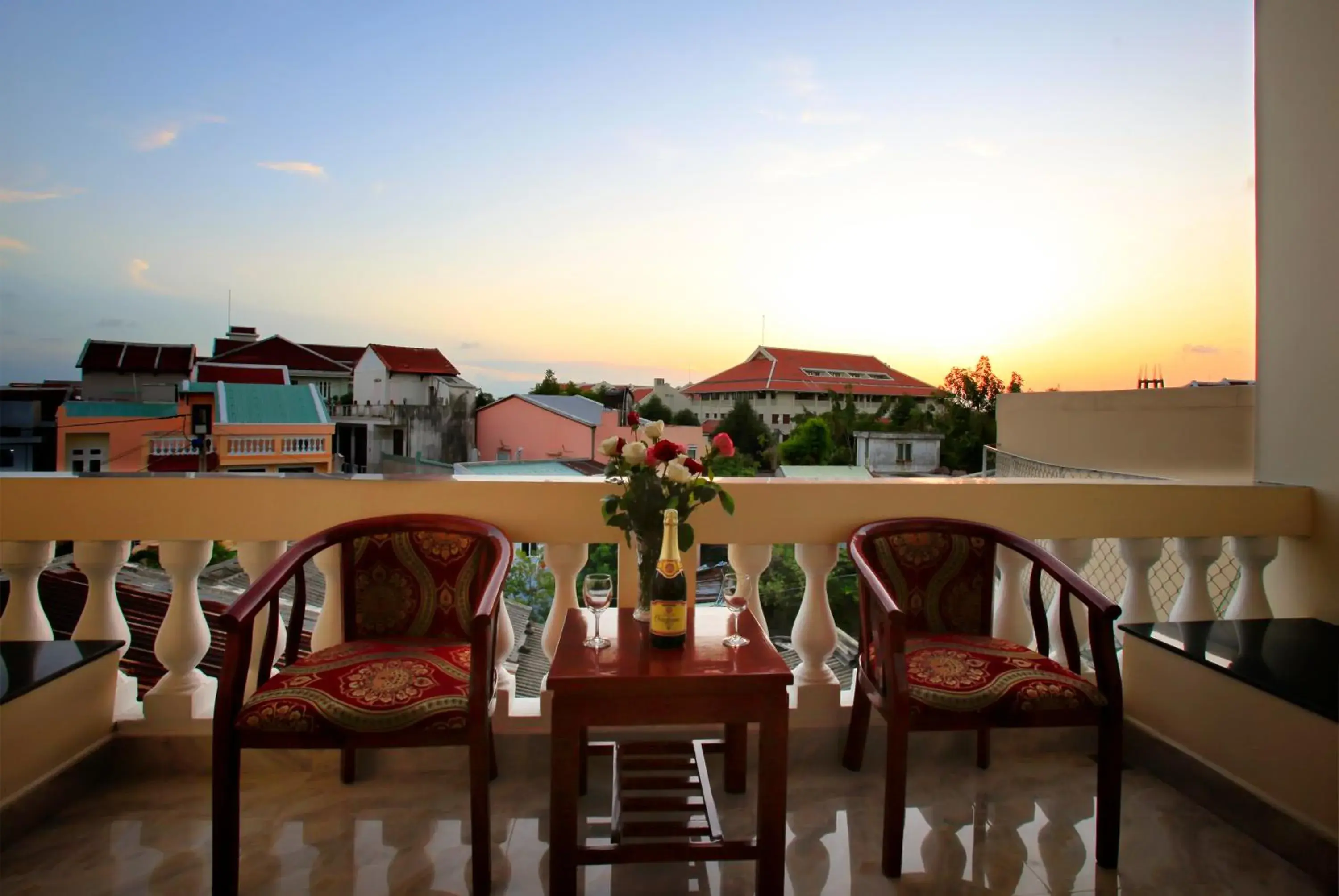 Balcony/Terrace in Pham Gia Boutique Villa