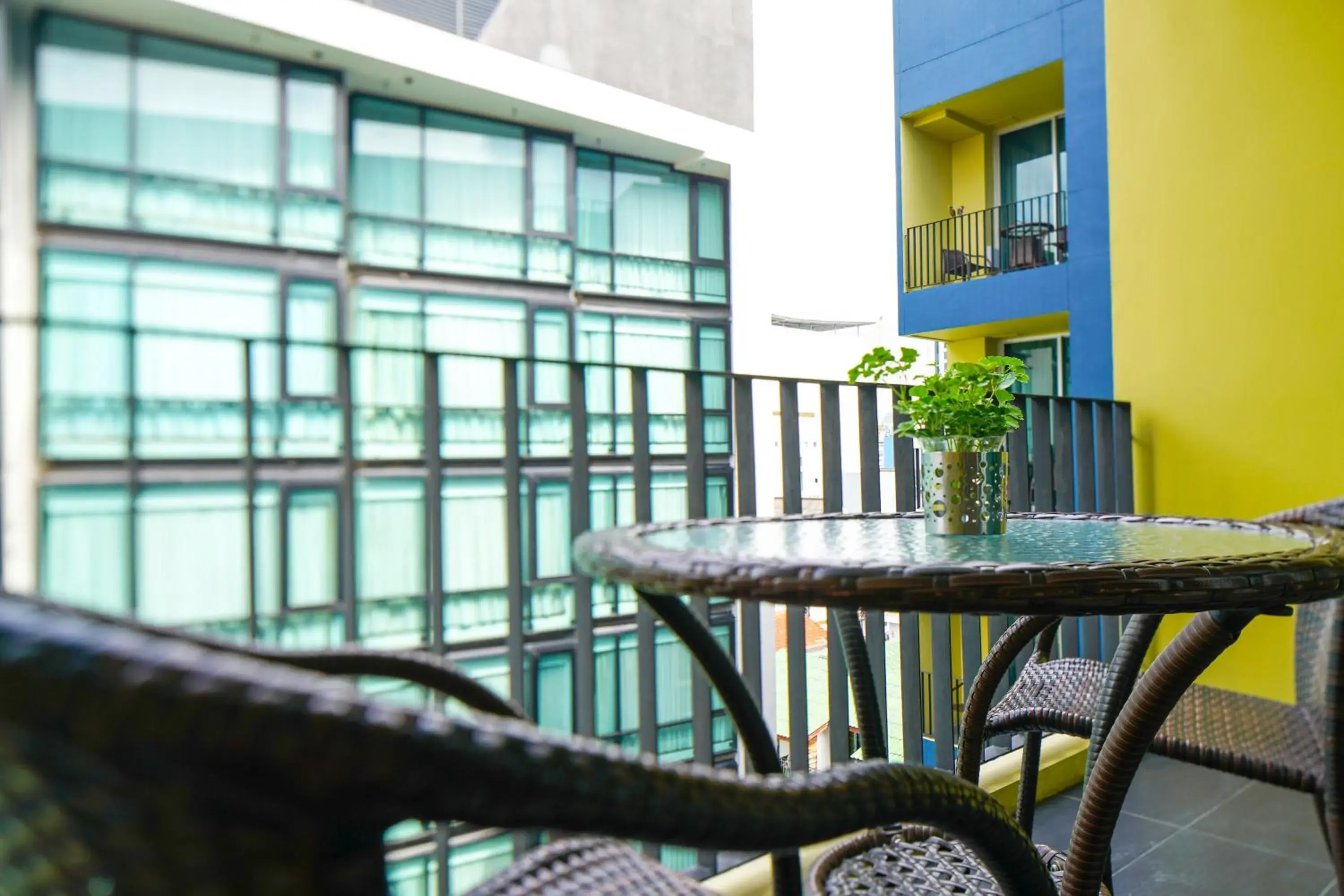 Balcony/Terrace in LiT BANGKOK Residence - SHA Extra Plus