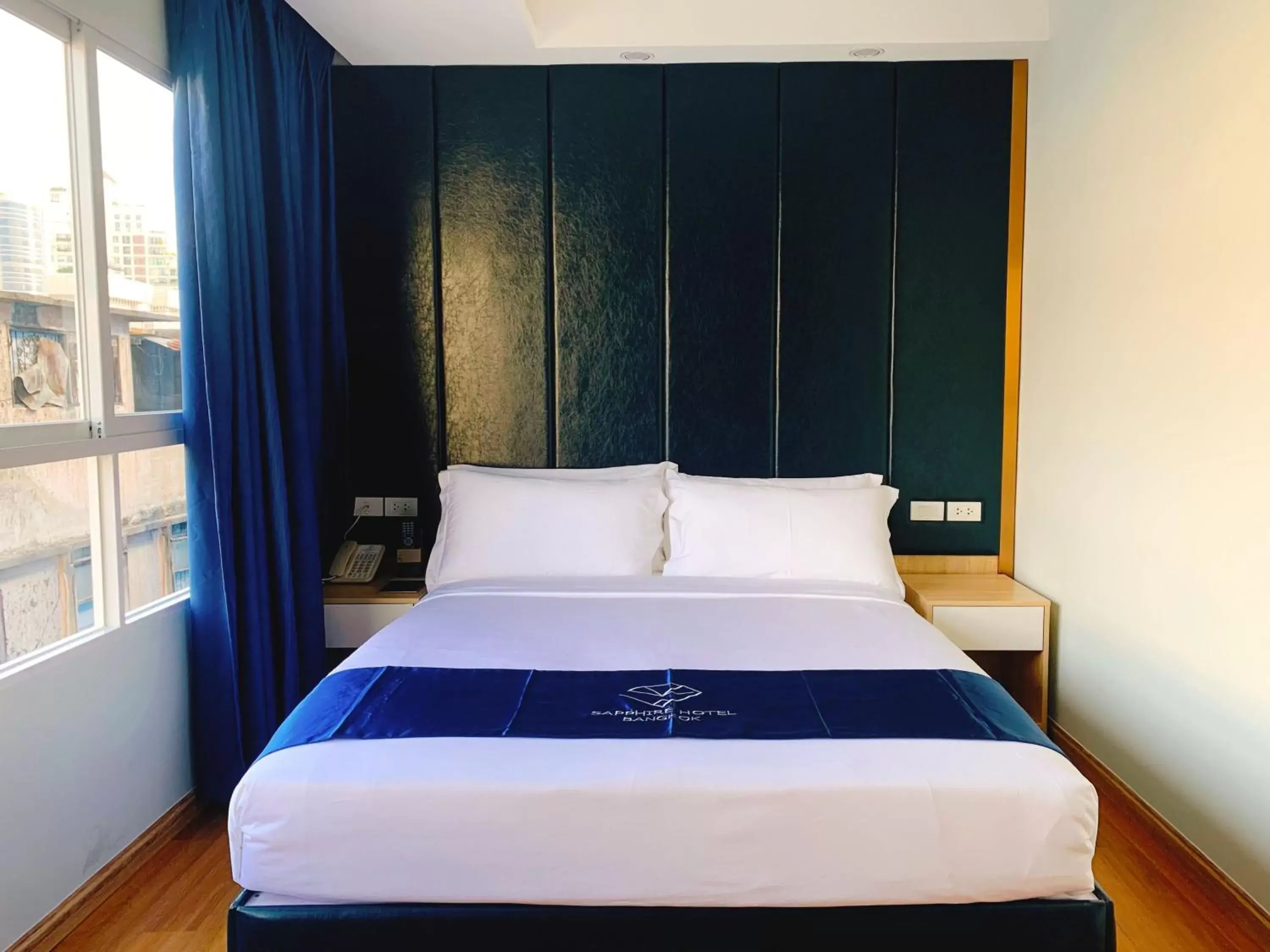 Economy Double Room in Sapphire Hotel Silom Bangkok Economy Double Room in Sapphire Hotel Silom Bangkok