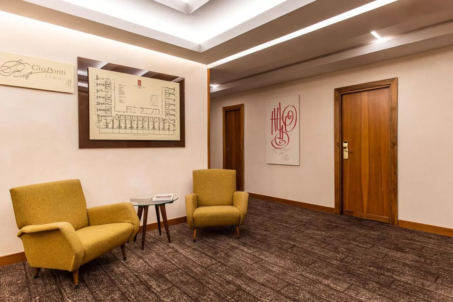 Decorative detail in Hotel Royal Continental