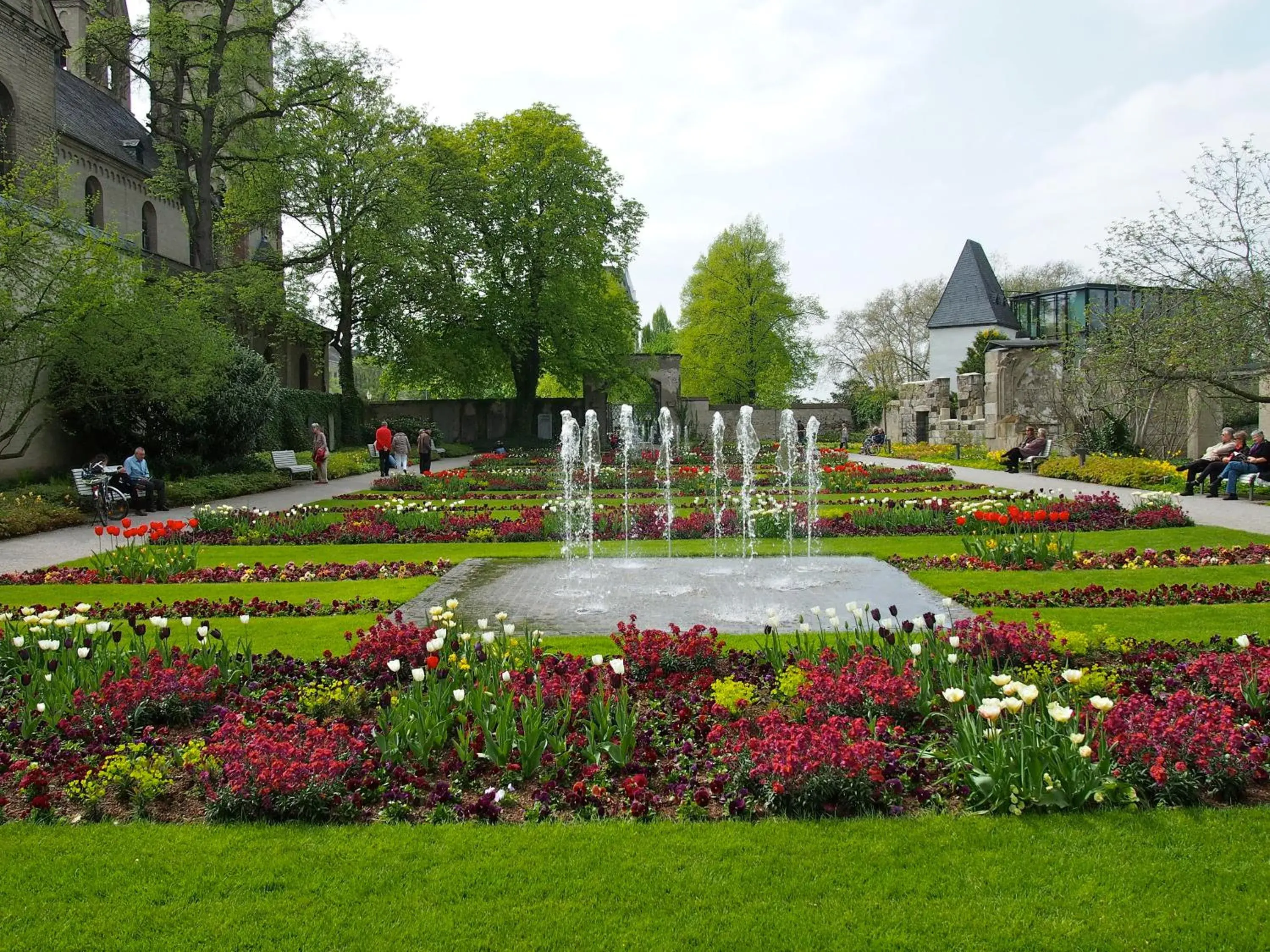 Area and facilities, Garden in Top Hotel Krämer