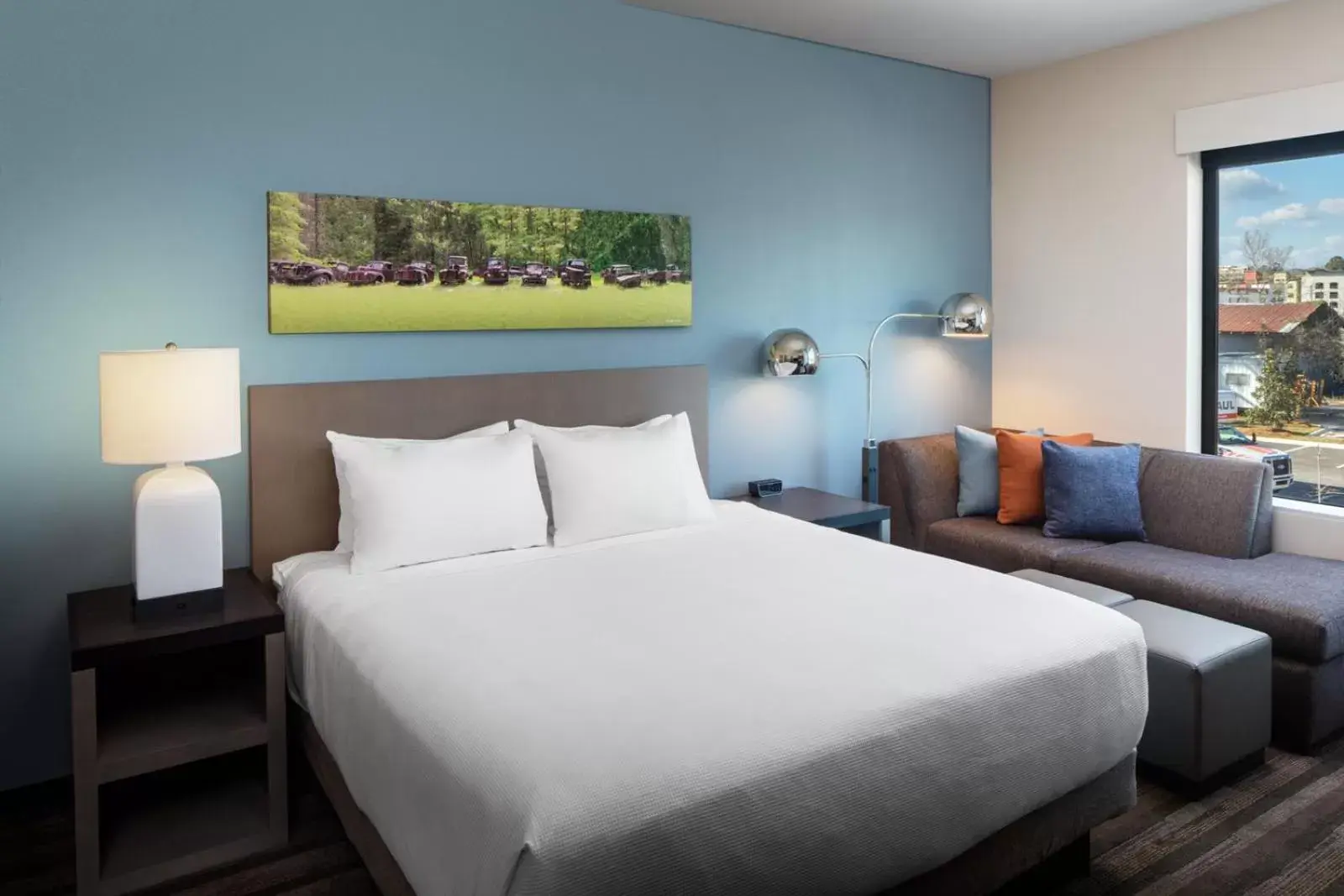 Photo of the whole room, Bed in Hyatt House Tallahassee Capitol University Photo of the whole room, Bed in Hyatt House Tallahassee Capitol University