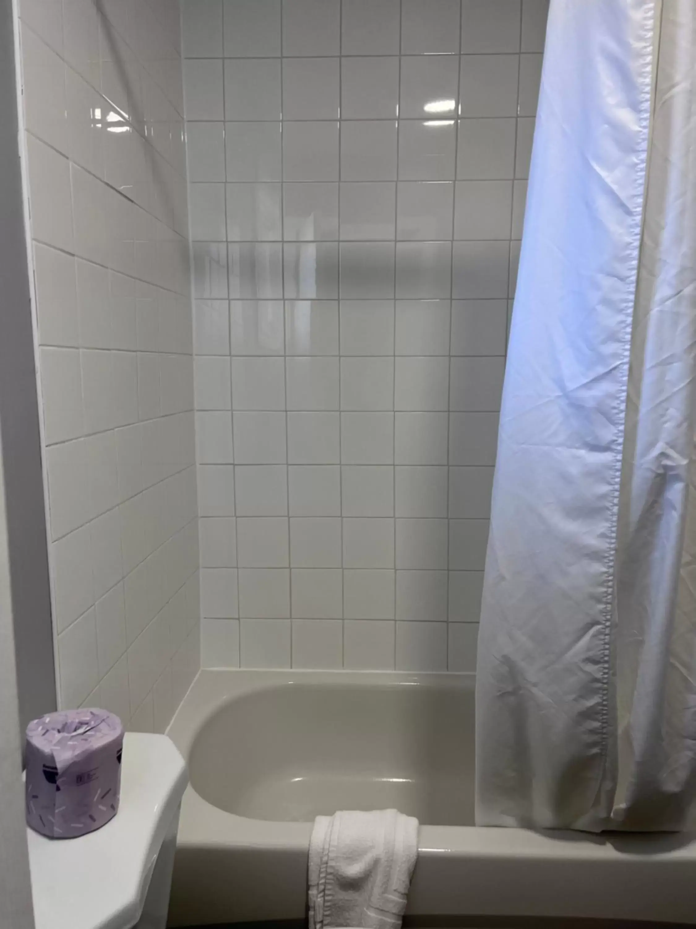 Bathroom in Knights Inn - Park Villa Motel, Midland