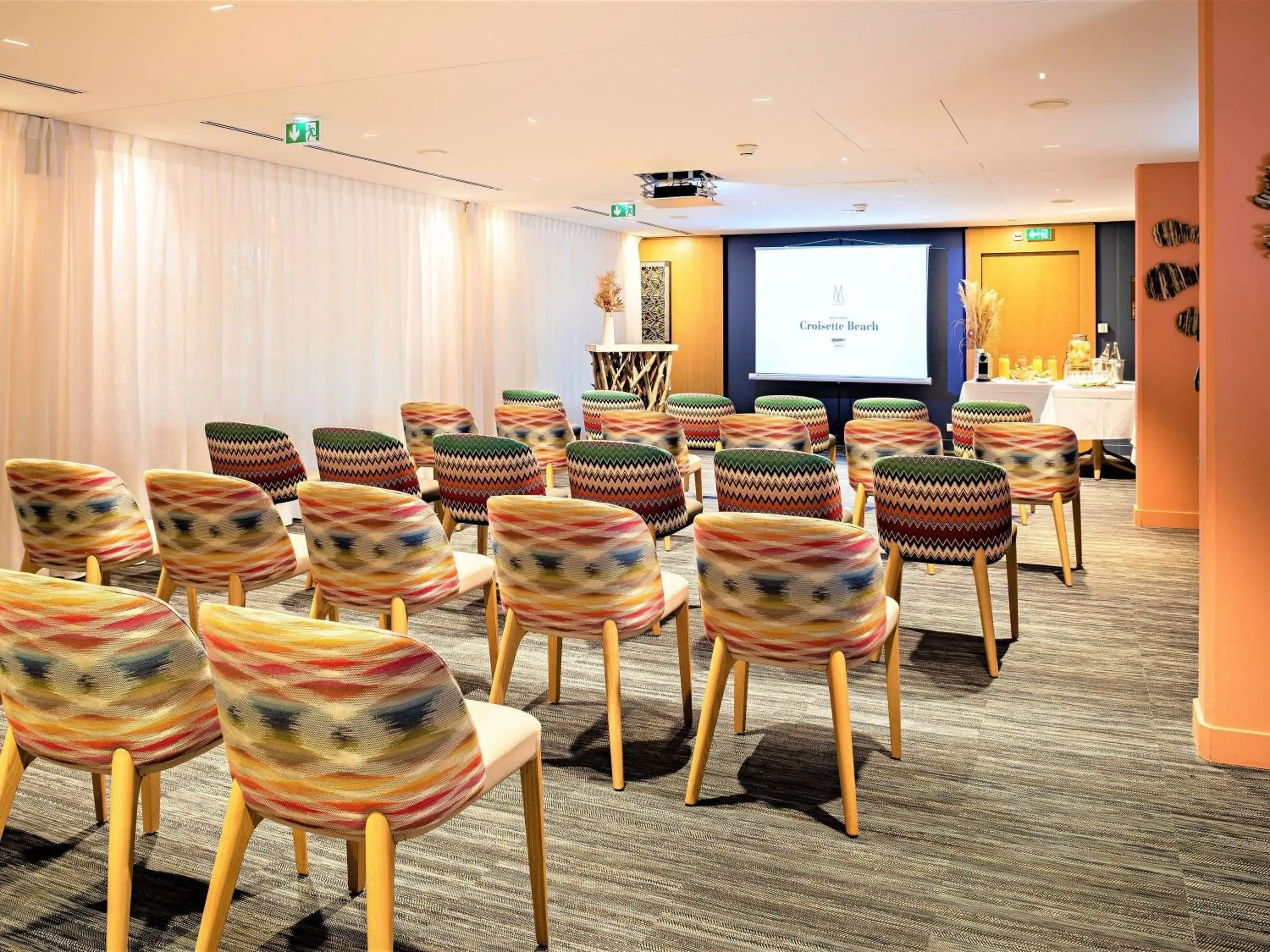 Meeting/conference room in Hotel Croisette Beach Cannes Mgallery