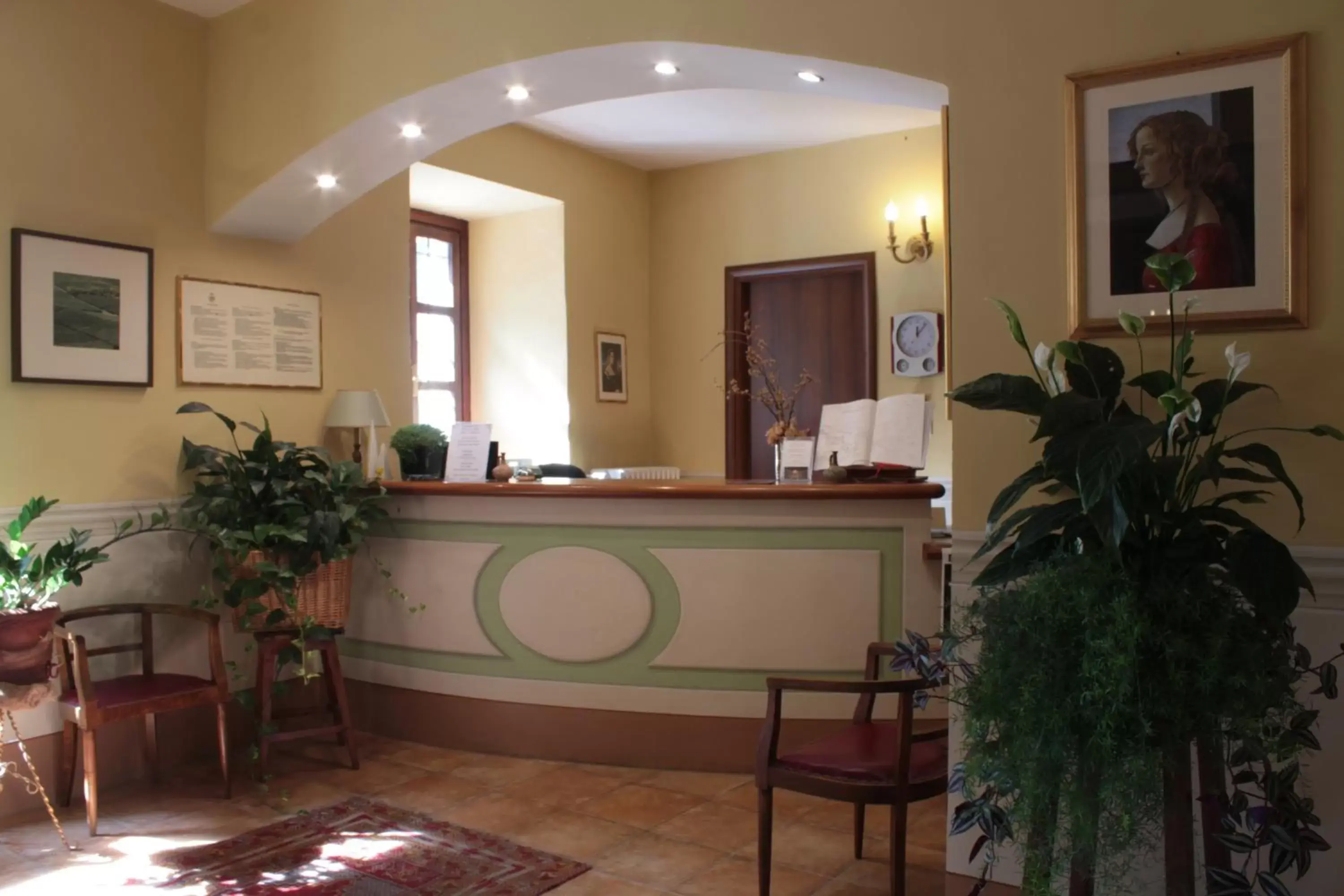 Lobby/Reception in Hotel La Meridiana