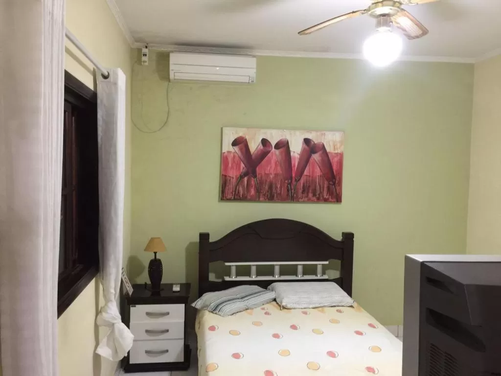 Bed in Hotel Vitória