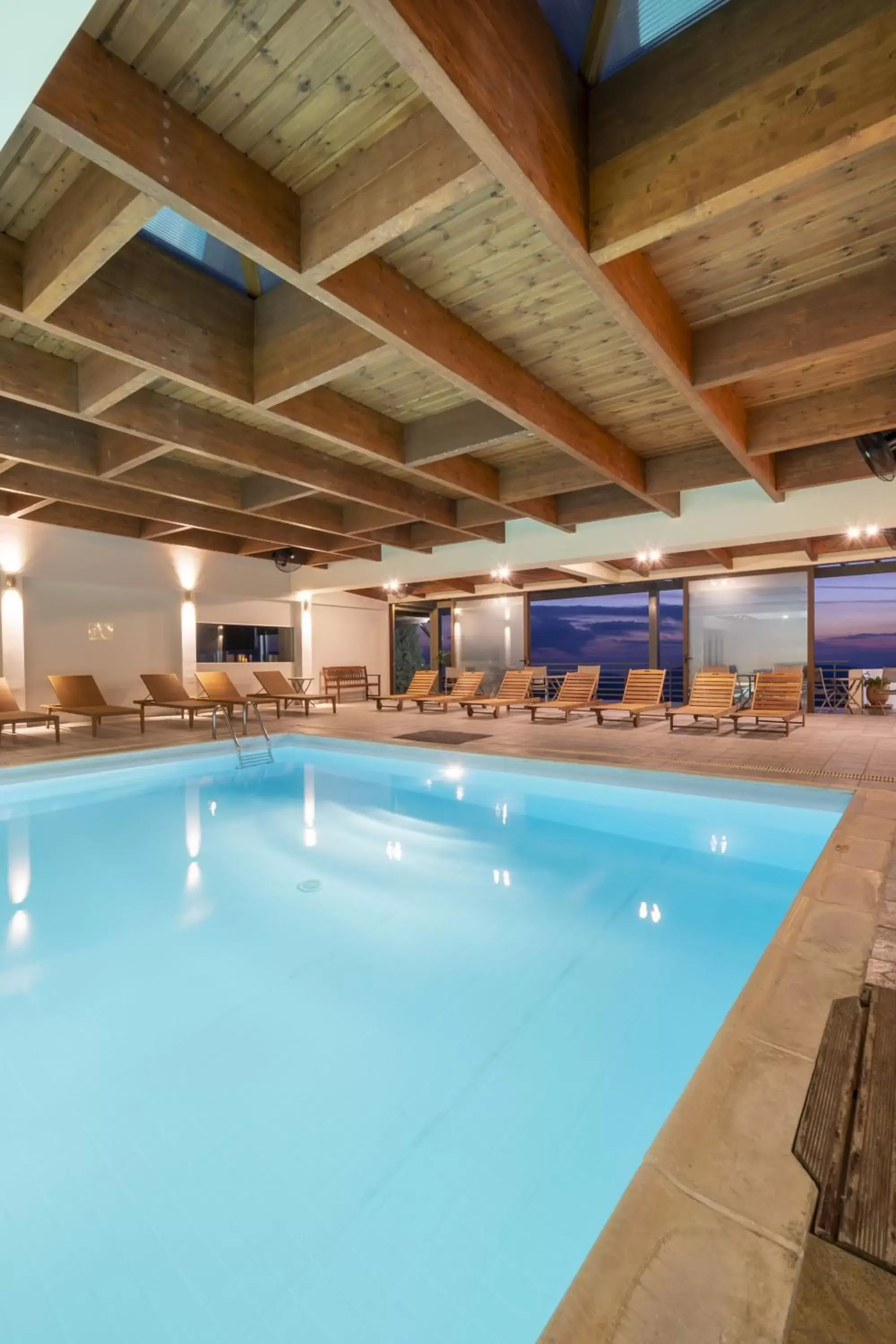 Business facilities, Swimming Pool in Domotel Anemolia Mountain Resort