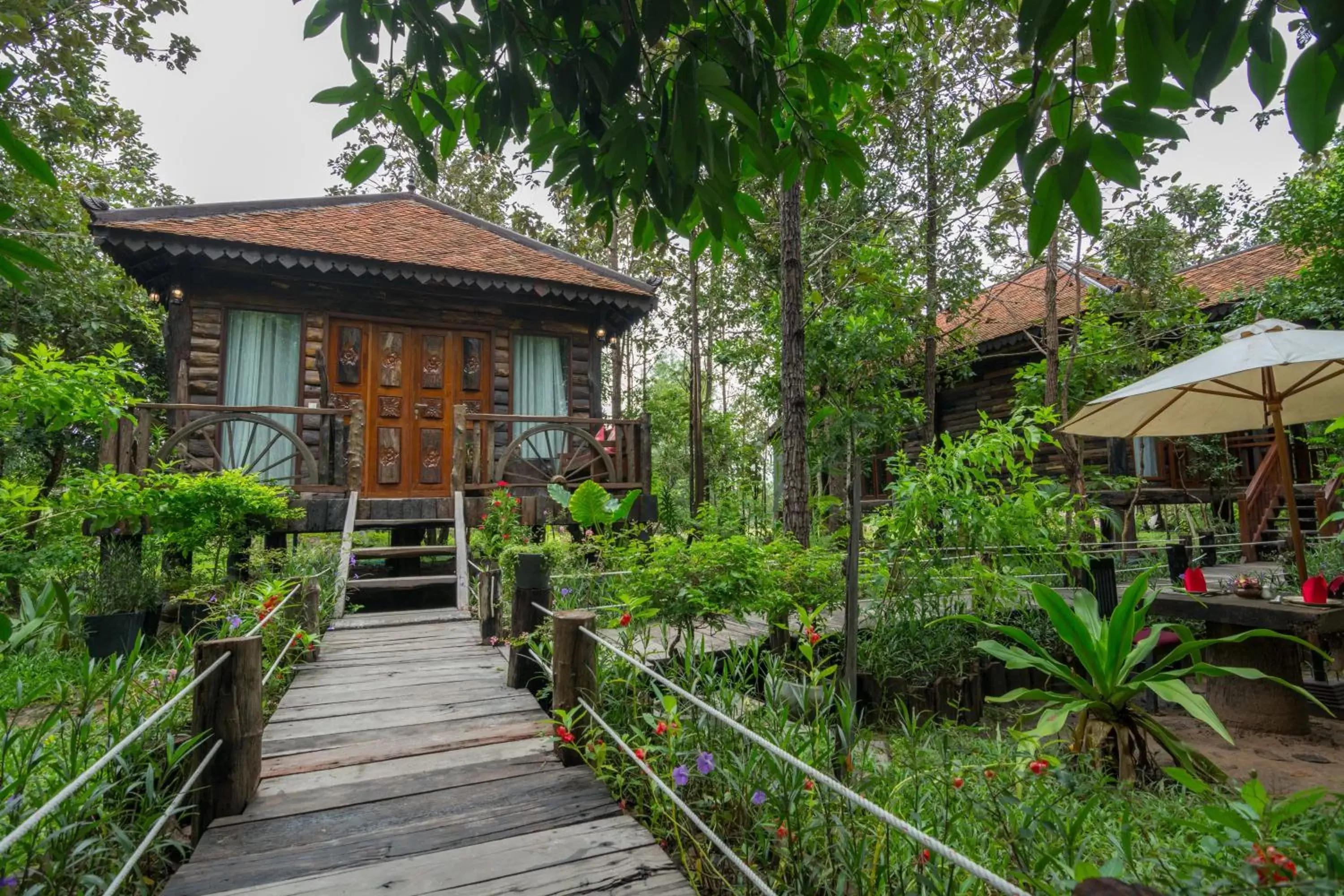 Garden, Property Building in Bong Thom Forest Lodge