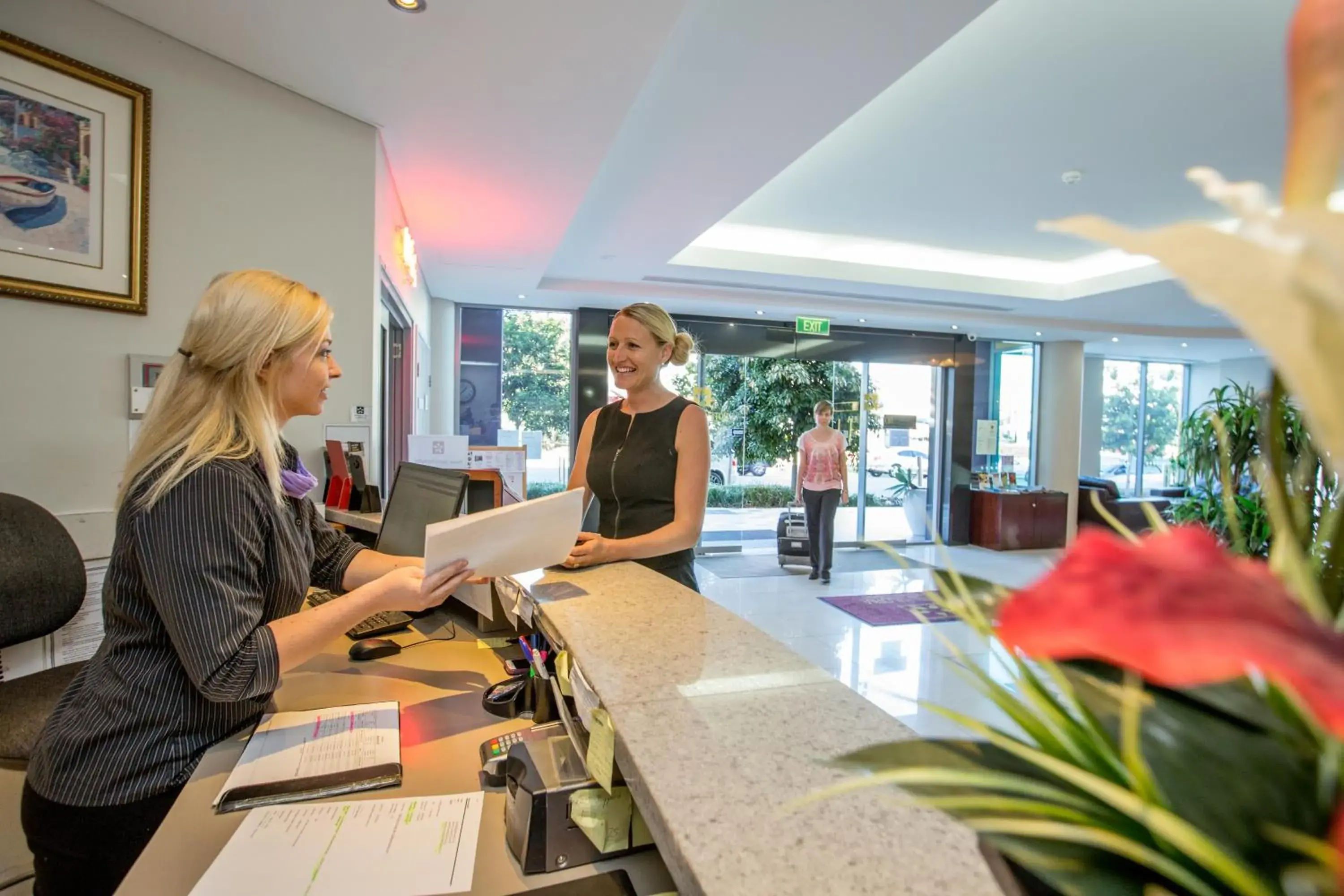 Lobby or reception in Hotel Gloria