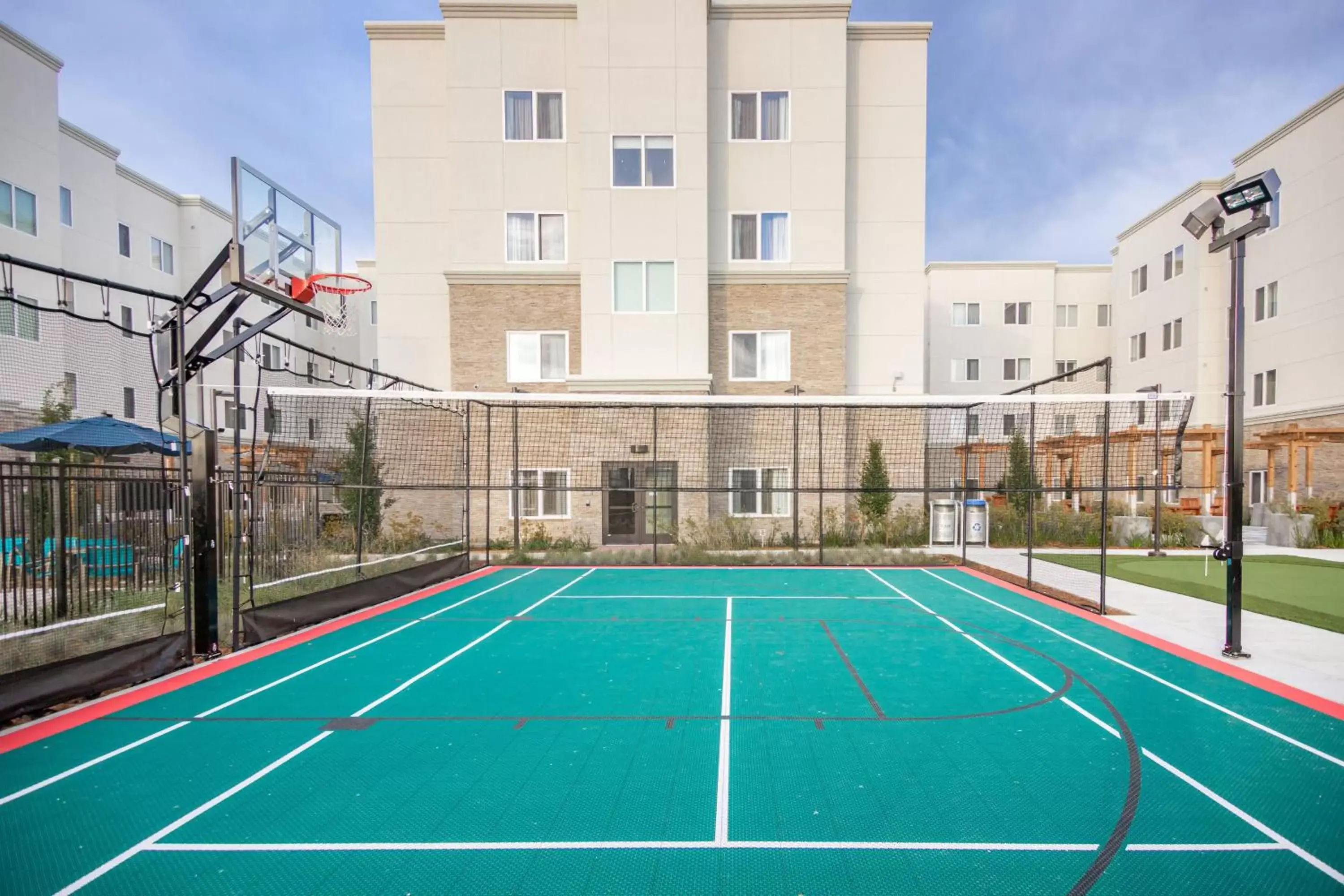 Fitness centre/facilities, Tennis/Squash in Residence Inn by Marriott San Jose North/Silicon Valley