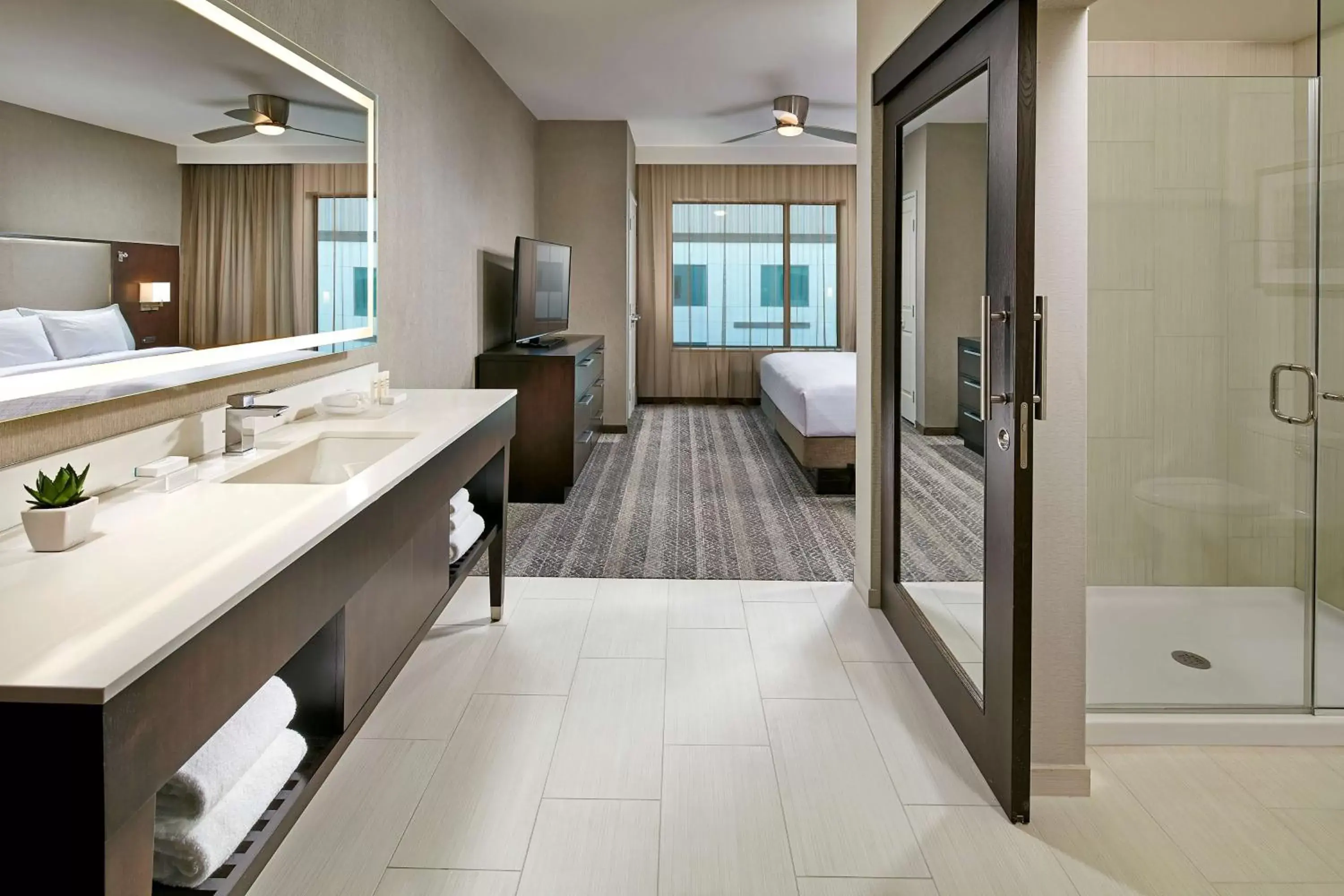 Bathroom in Homewood Suites by Hilton San Diego Downtown/Bayside