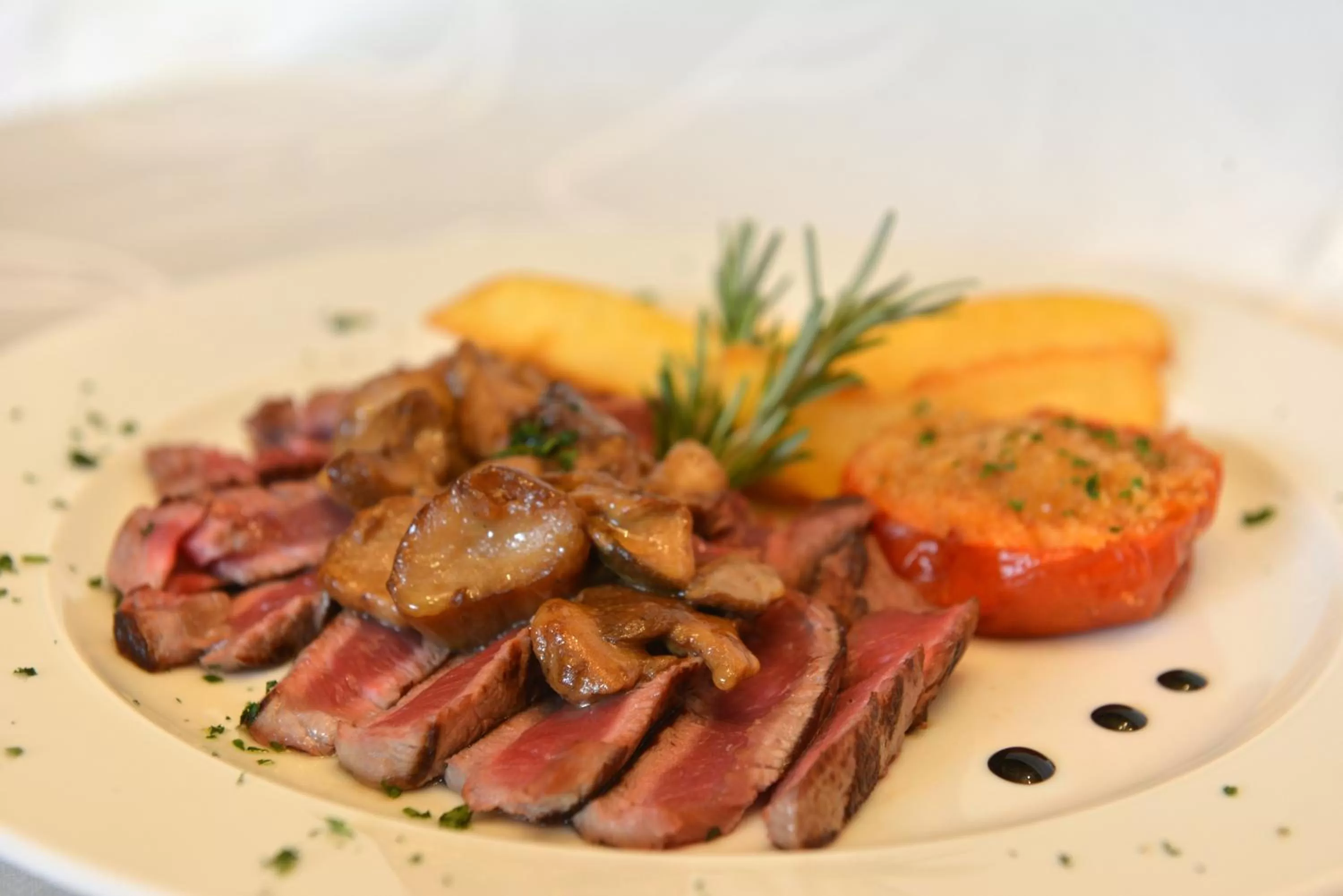 Food in Hotel Cristallo