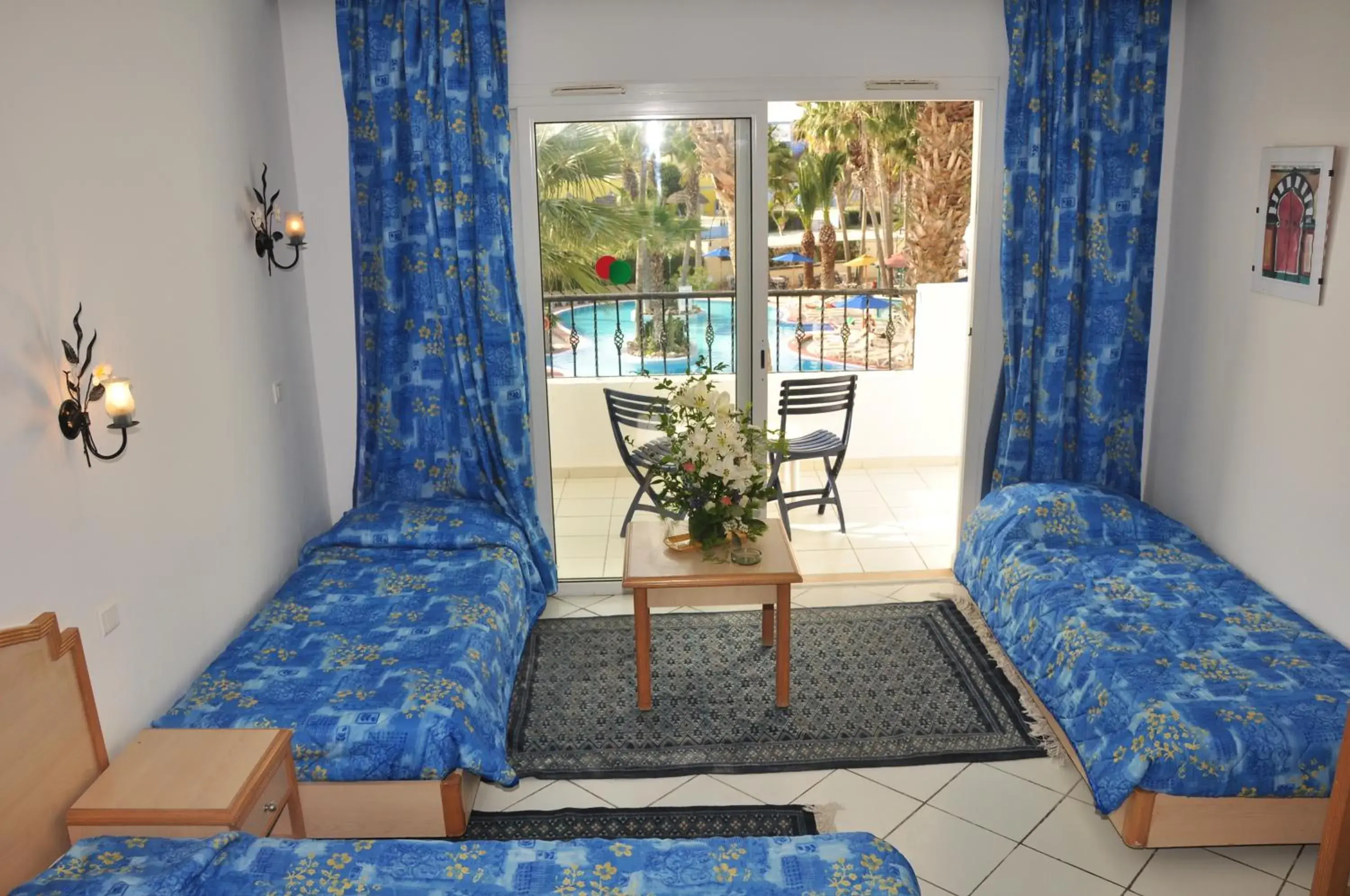 Bedroom, Seating Area in Hotel Nesrine Hammamet