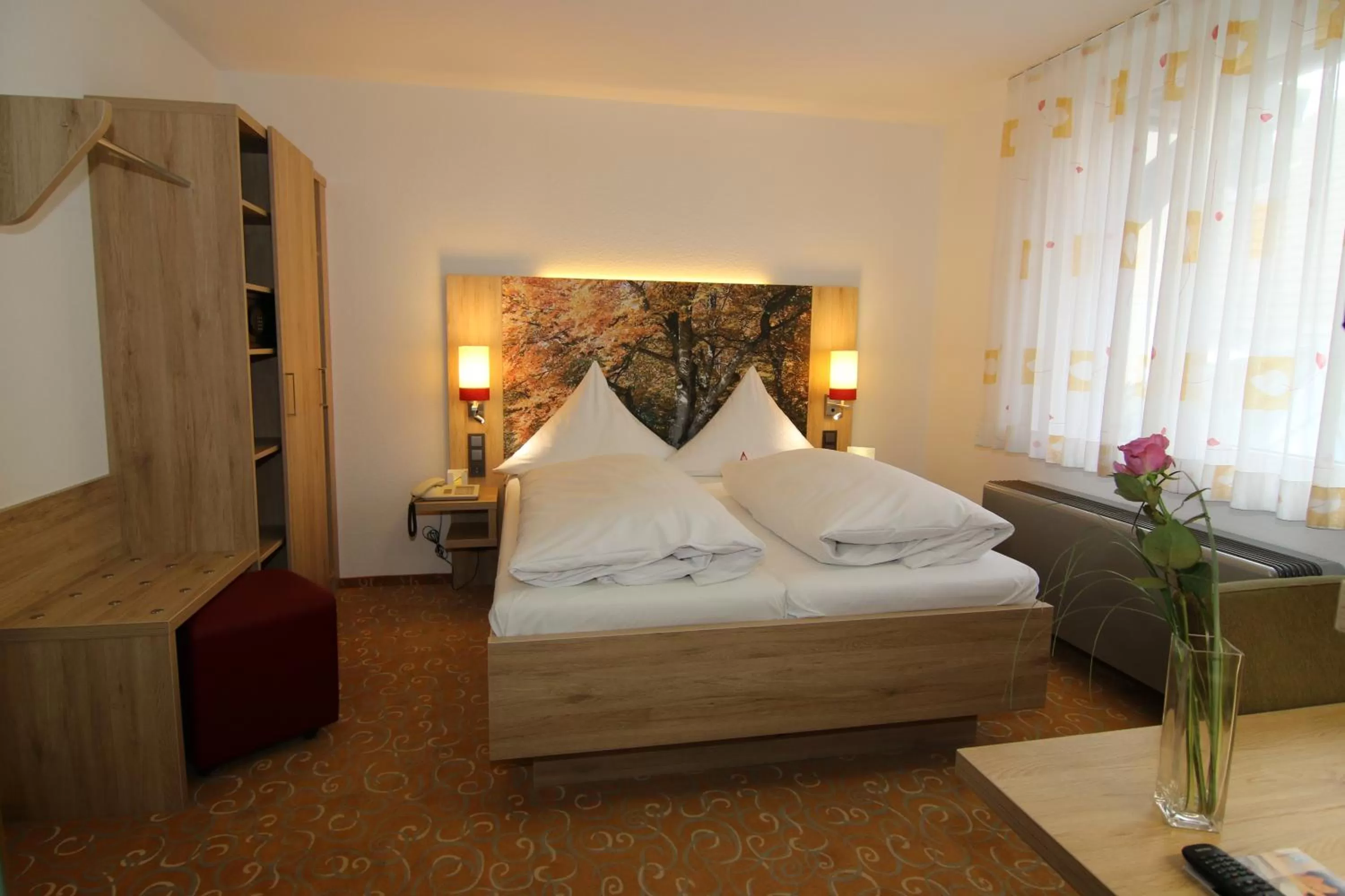 Bed in Ringhotel Gasthof Hasen