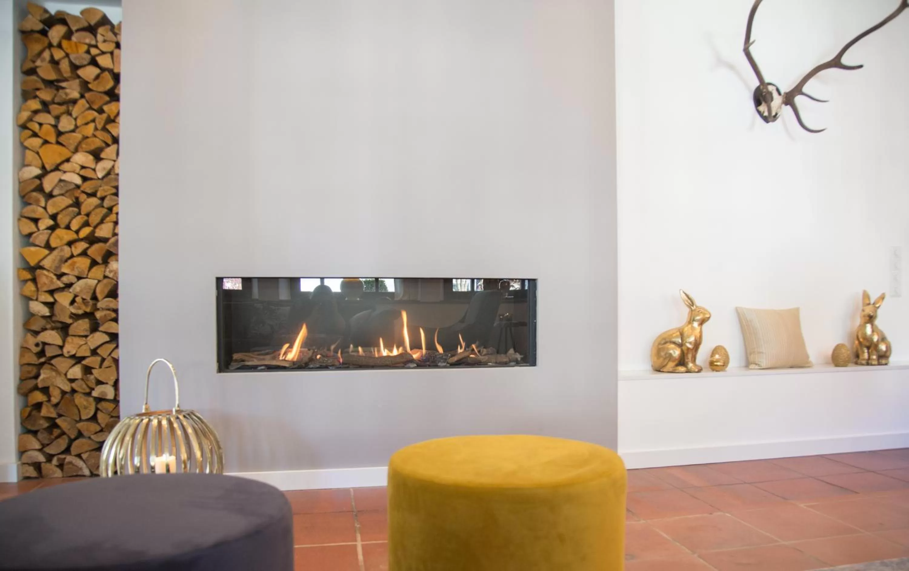 Lobby or reception in Boutique-Hotel Weigels Bergfreiheit