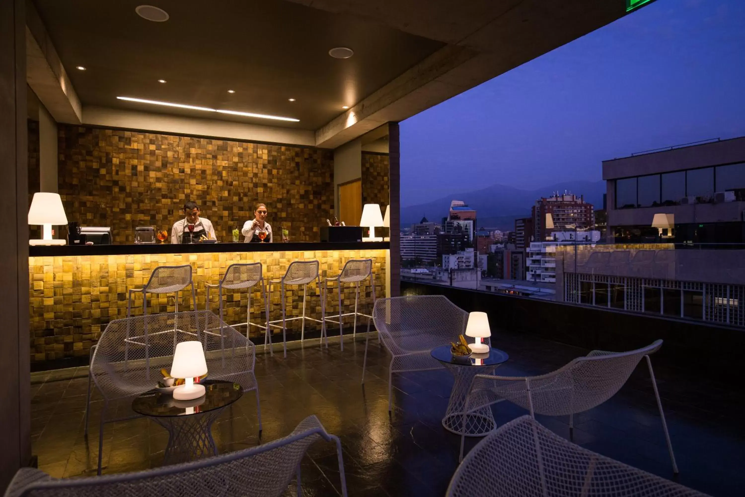 Balcony/Terrace in Solace Hotel Santiago