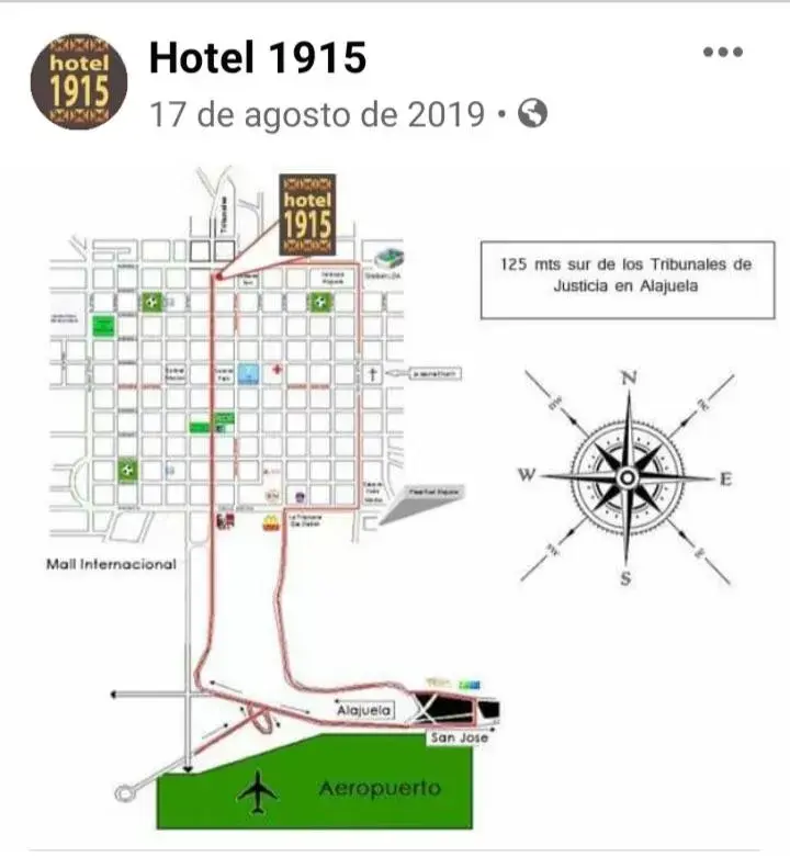 Floor Plan in Hotel 1915 INN & SUITES
