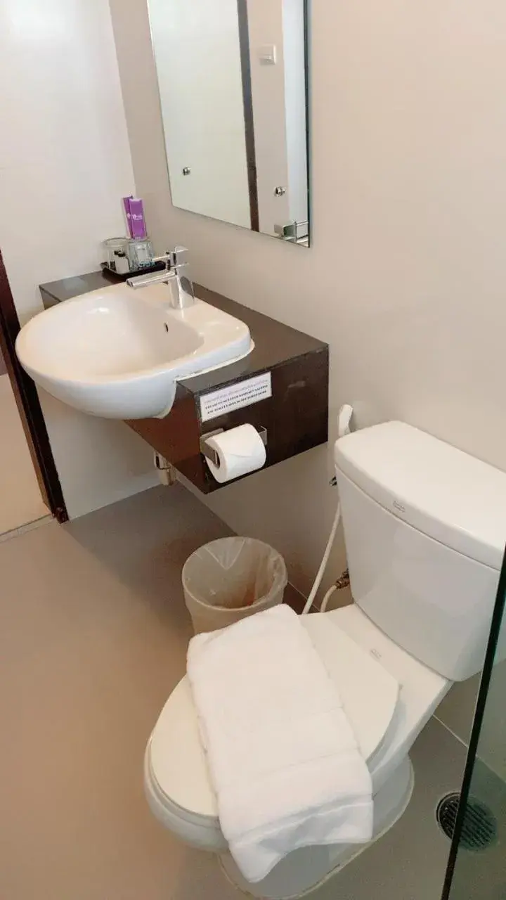 Bathroom in Bella B All Suite Bangkok