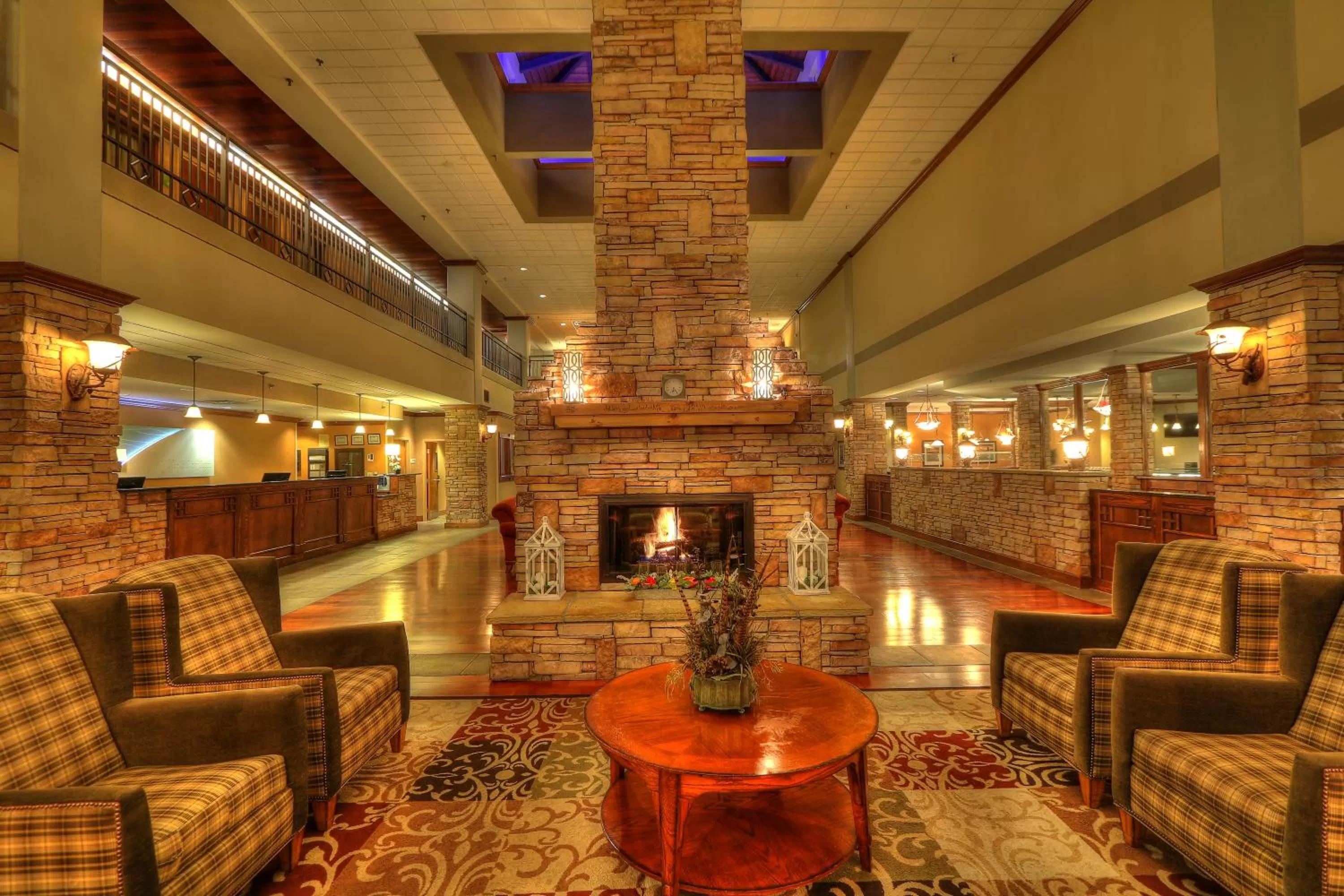 Lobby or reception in The Ramsey Hotel and Convention Center
