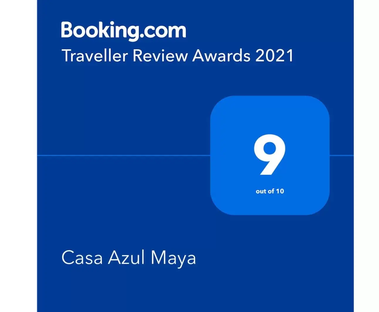 Logo/Certificate/Sign/Award in Casa Azul Maya