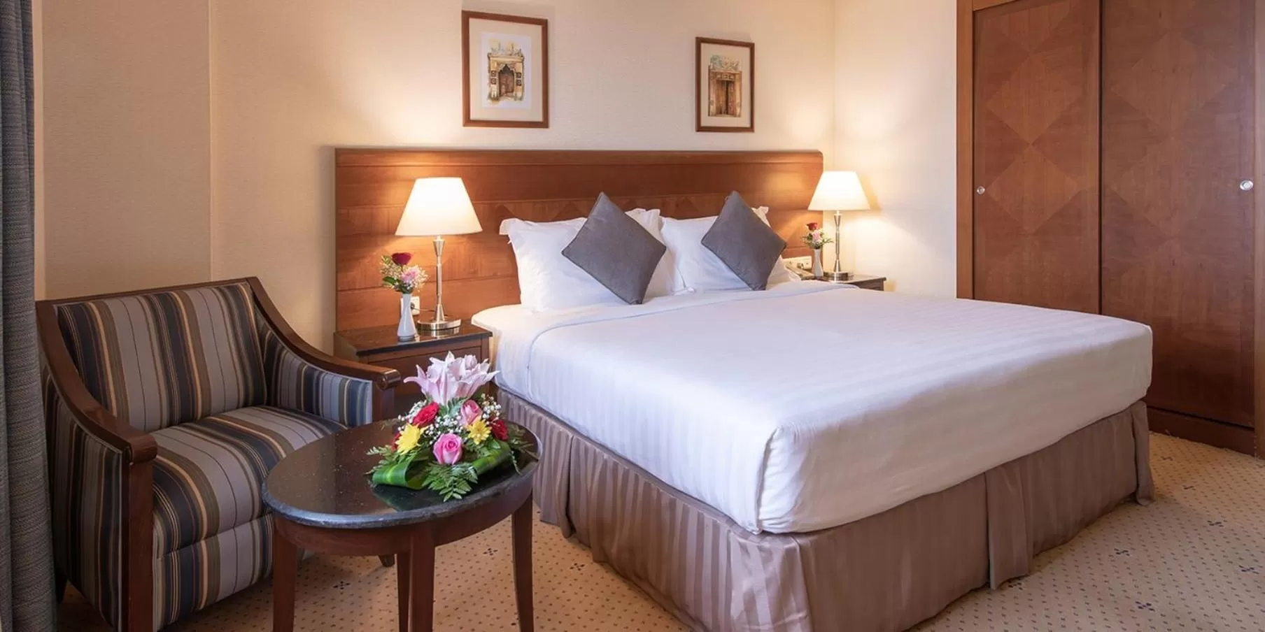 Photo of the whole room, Bed in Crowne Plaza Riyadh Palace by IHG