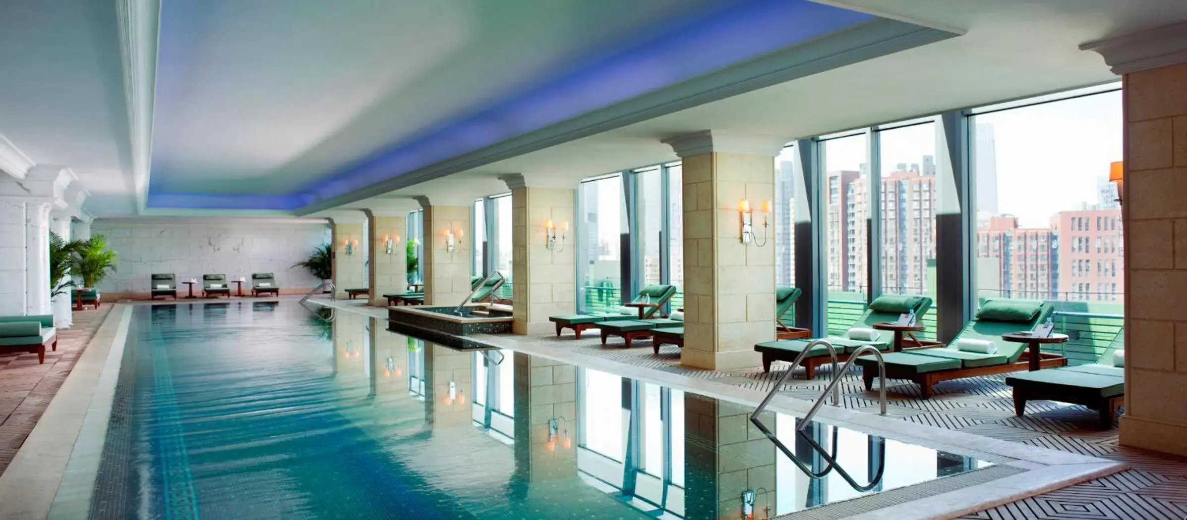 Swimming pool in The Ritz-Carlton Beijing