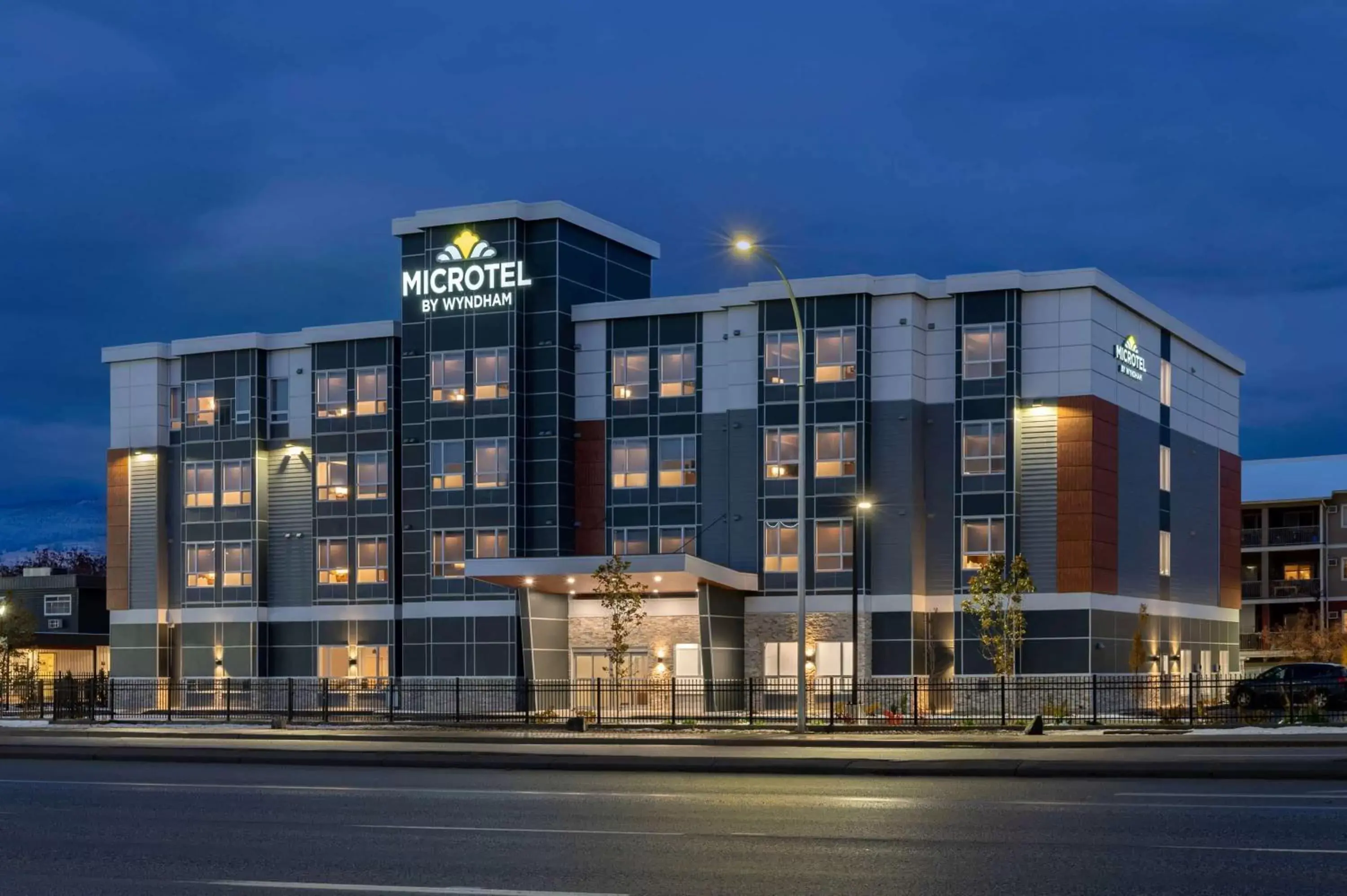 Property building in Microtel Inn & Suites by Wyndham Kelowna